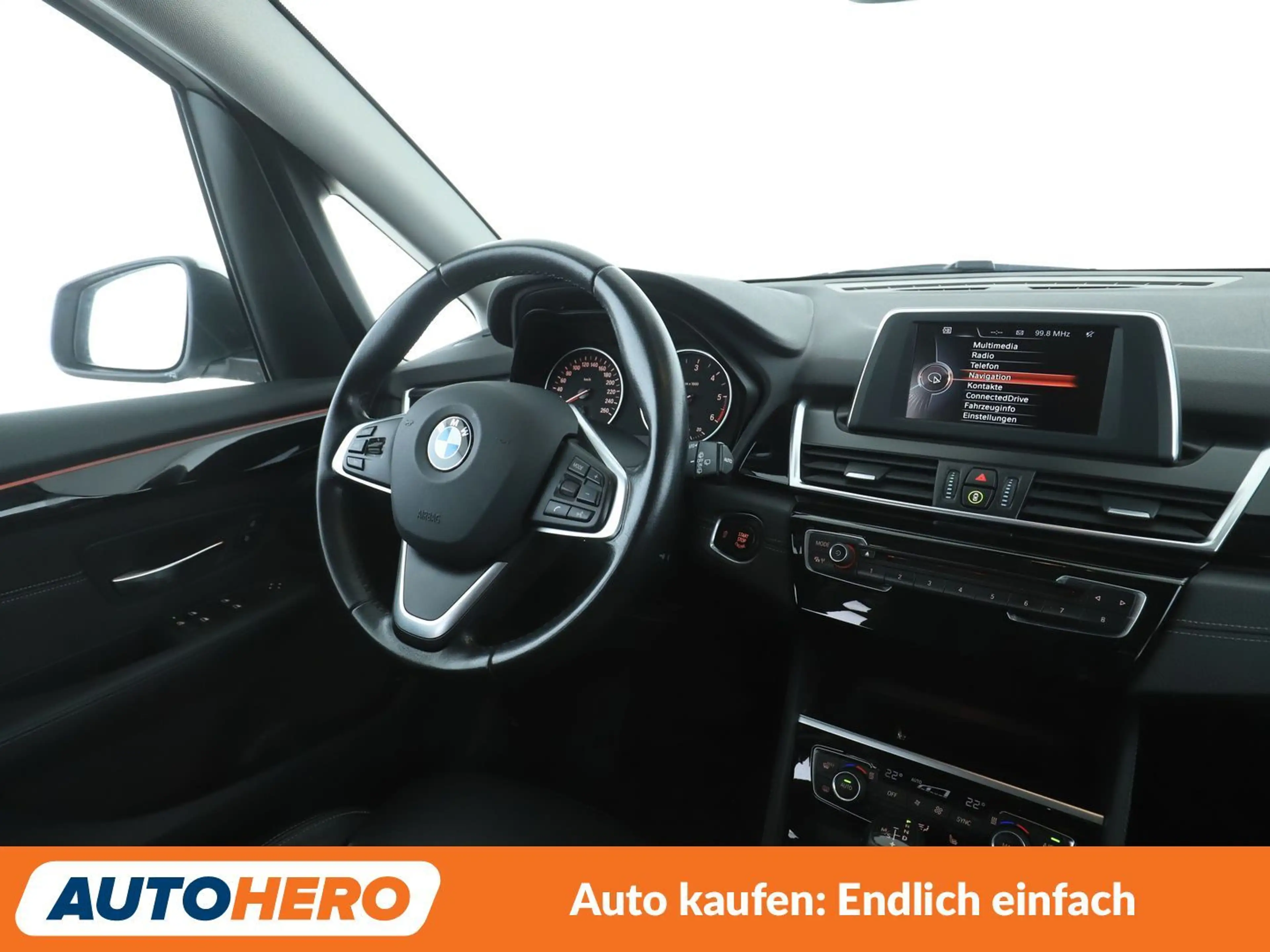 BMW 218 218d Active Tourer Sport Line Aut.*NAVI*LED*TEMPO* — photo 13