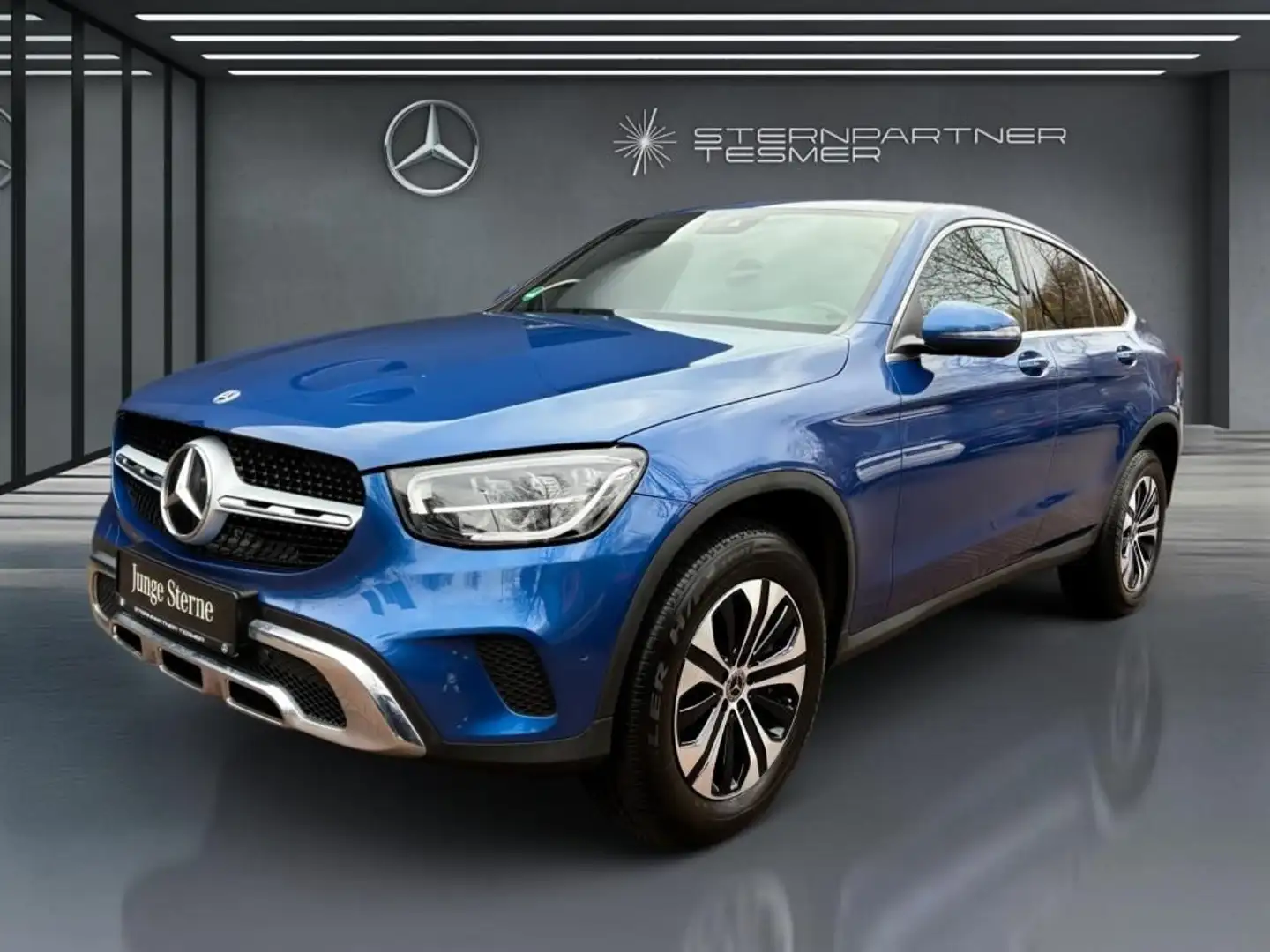 Mercedes-Benz GLC 300 de 4M MBUX+Memory+CarPlay+KAMERA+SDach Blau - 1