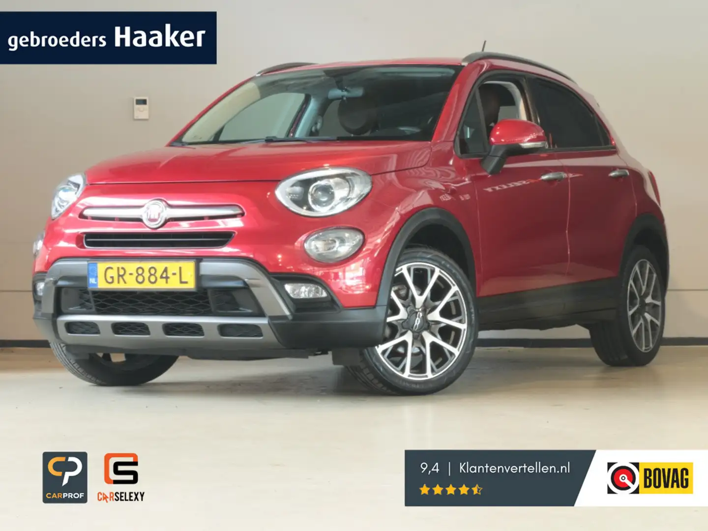 Fiat 500X Cross 1.4 T M-Air Cr.Plus Rosso - 1