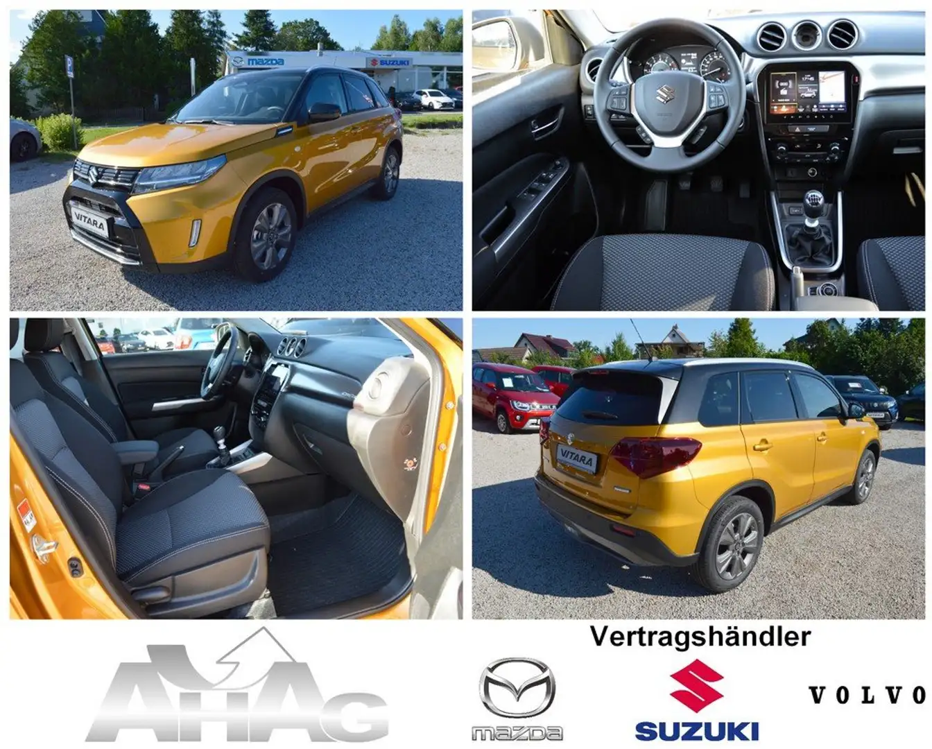 Suzuki Vitara 1.4 Hybrid Allgrip Comfort *ACC+LED+Connect* Orange - 1