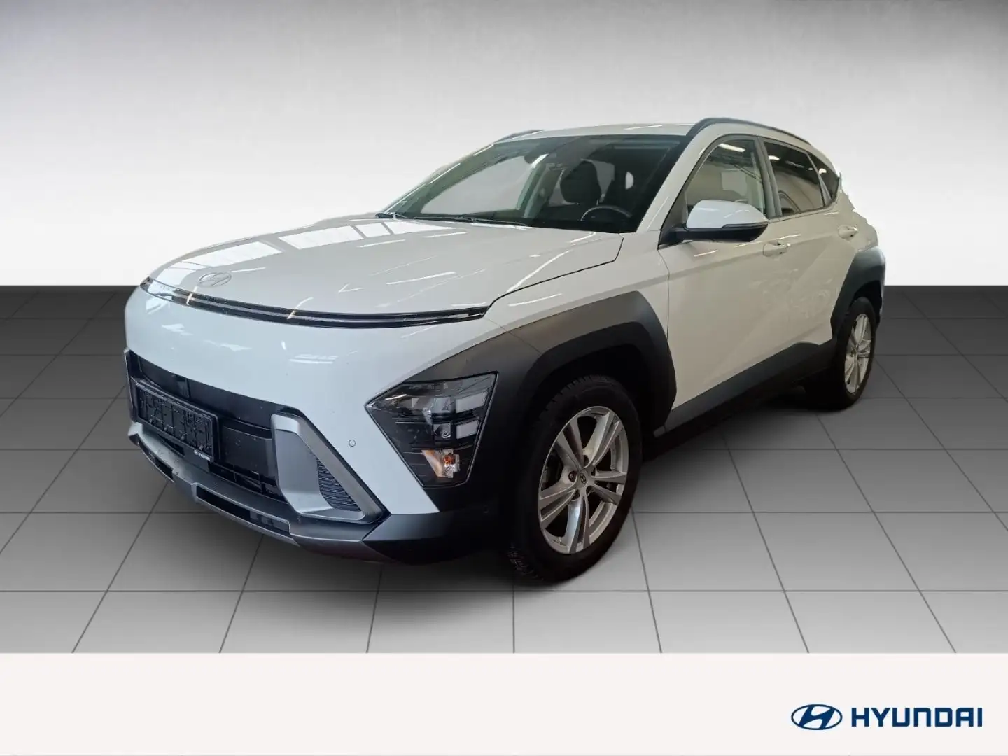 Hyundai KONA 1.0T DCT TREND Navi LED Navi Ass.-P. el.HK Blanc - 1
