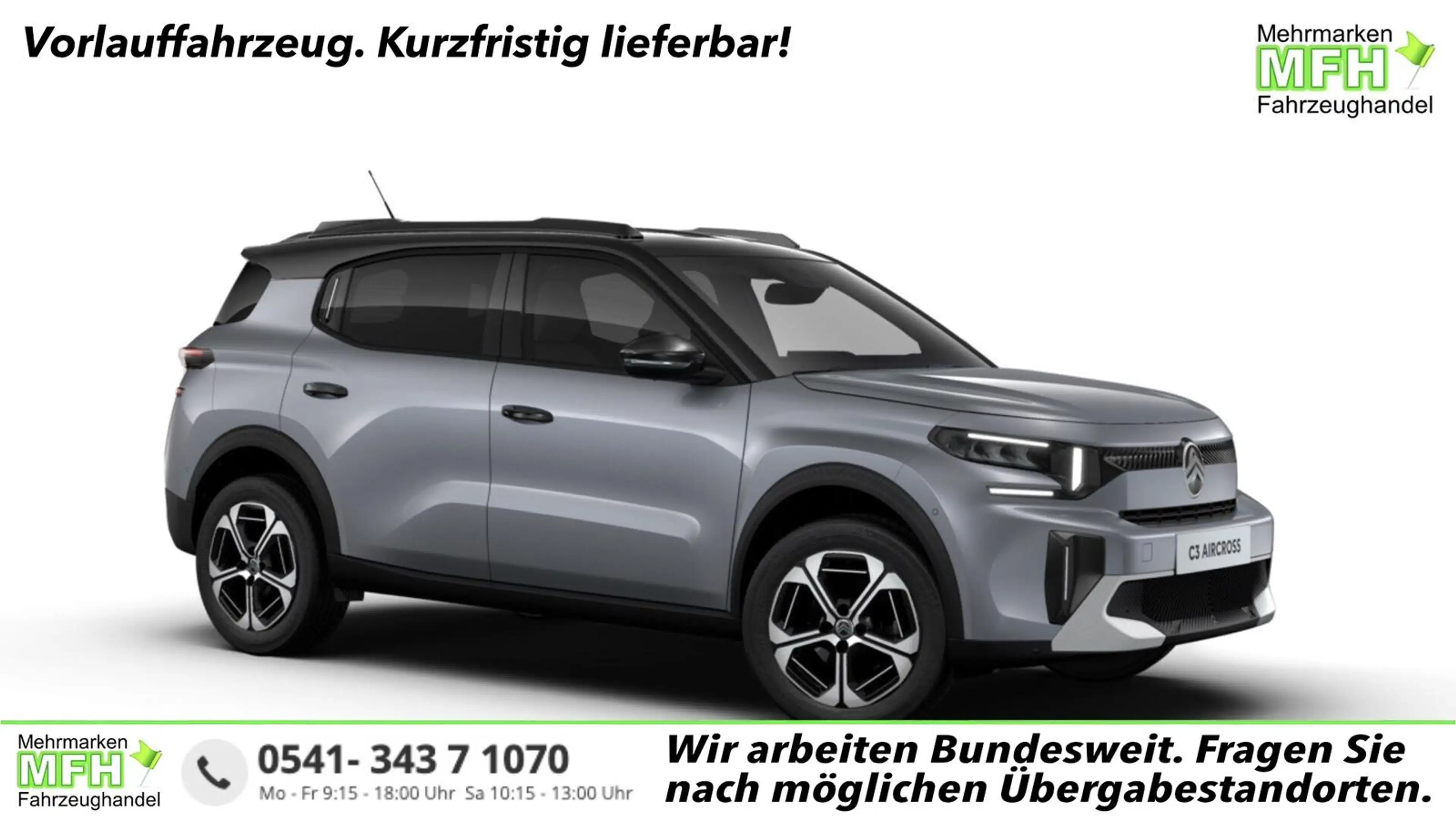 Citroen C3 Aircross MAX Hybrid 145 6AT Android Auto*Navi*SHZ*Kamera...