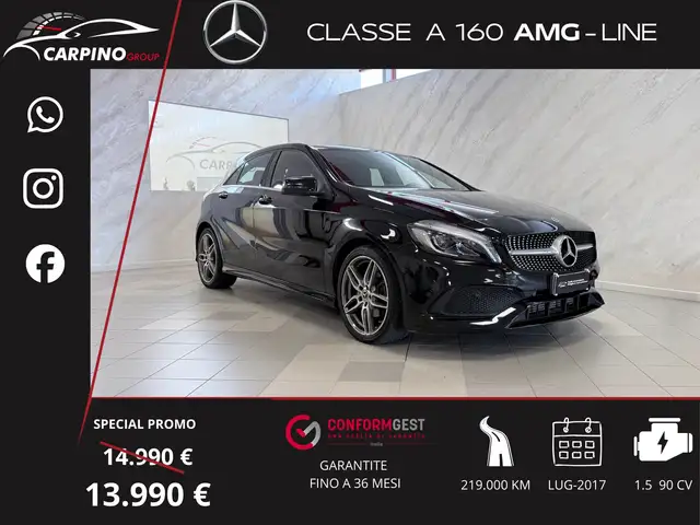 Mercedes-Benz A 160 Classe A - W176 d Premium auto my16