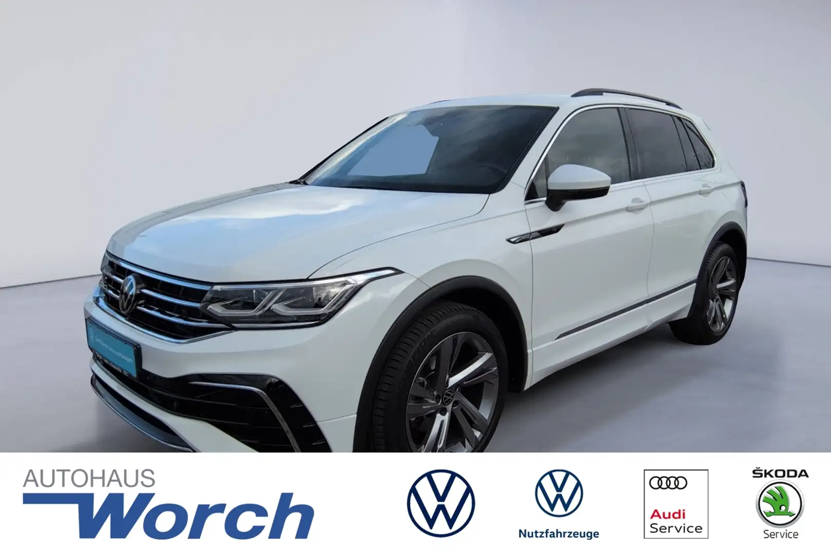 Volkswagen Tiguan 1.5 TSI DSG R Line KAMERA+MATRIX+NAVI Weiß - 1