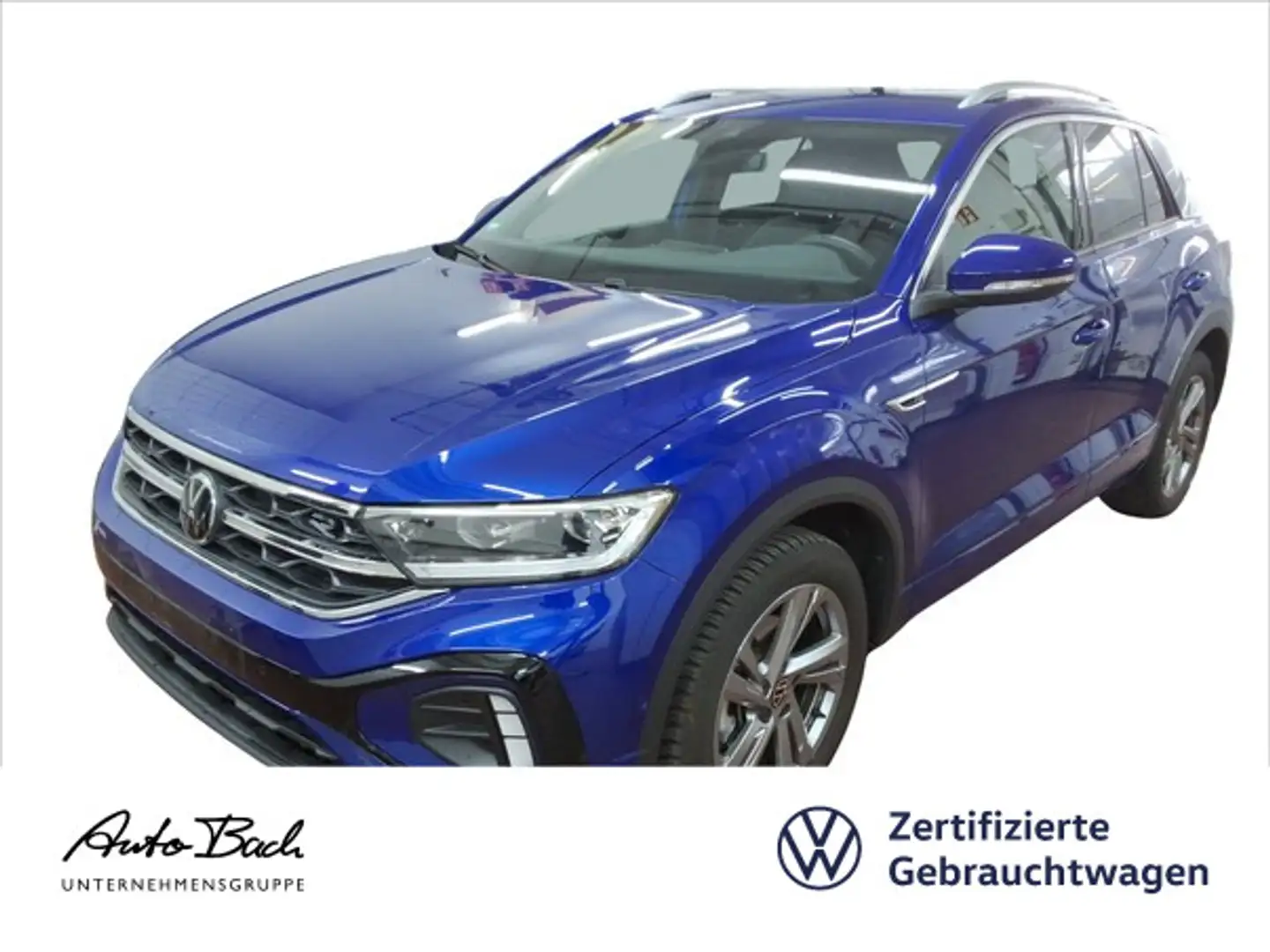 Volkswagen T-Roc 1.5 TSI DSG R-Line, Navi, LED, App-Connect Blau - 1