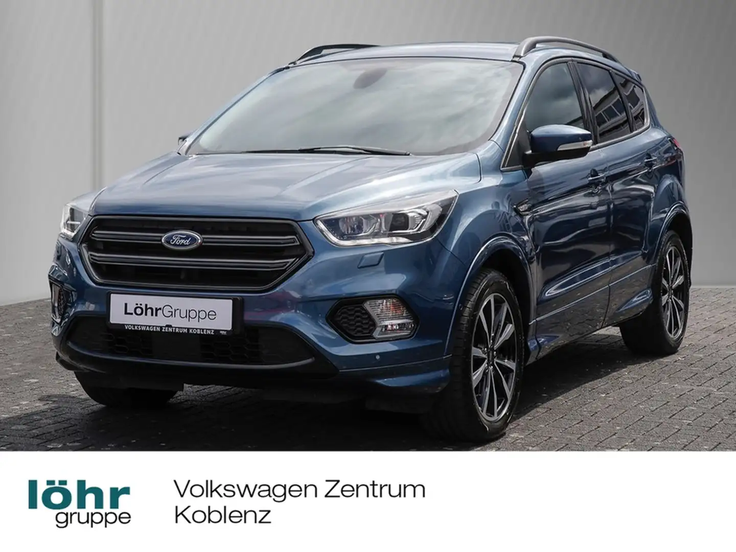 Ford Kuga 2.0 TDCi ST-Line 4x4 AHK/Navi/Bi-Xenon Blau - 1