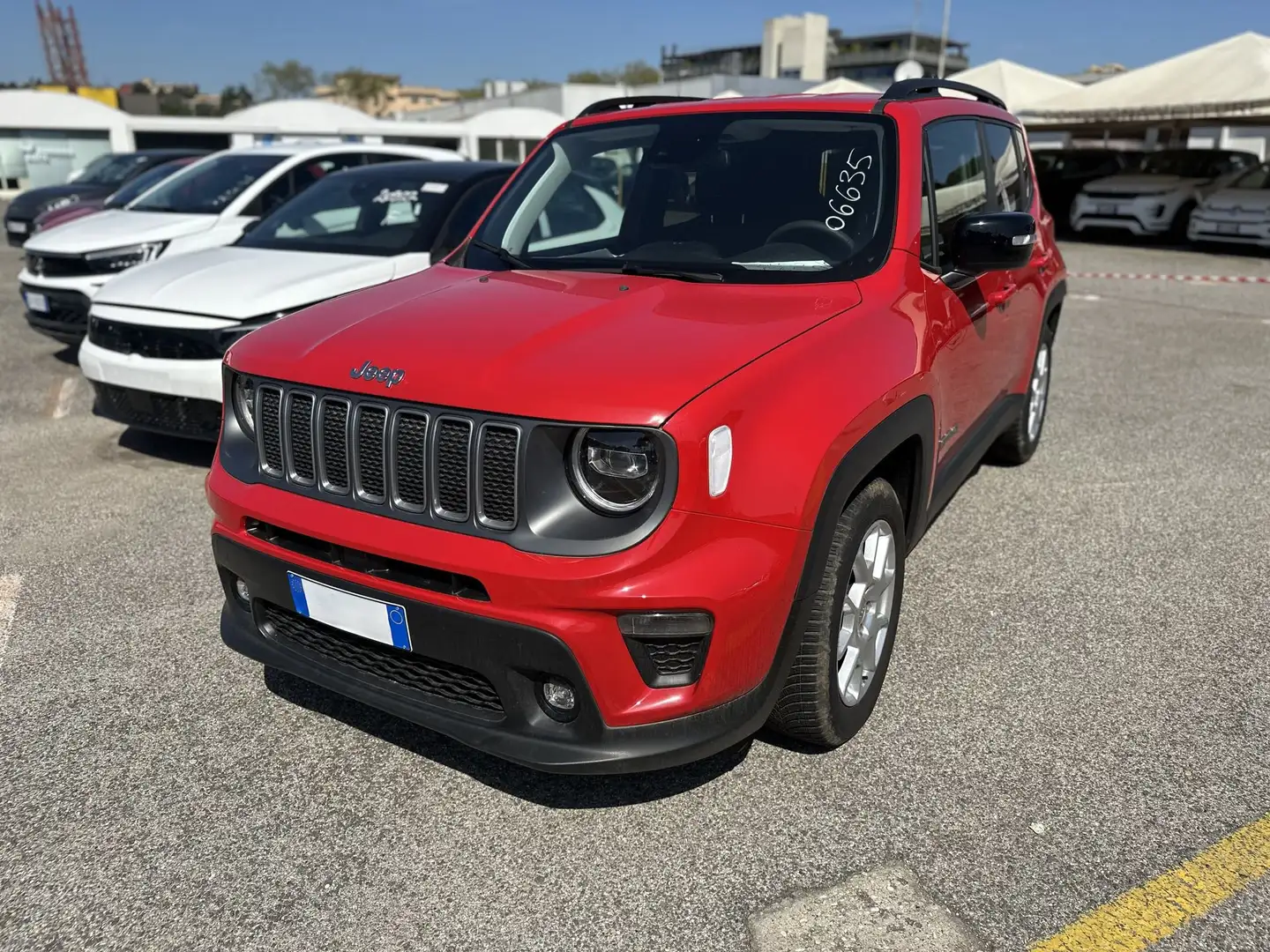 Jeep Renegade 1.6 Mjt 130 CV Limited Rosso - 1