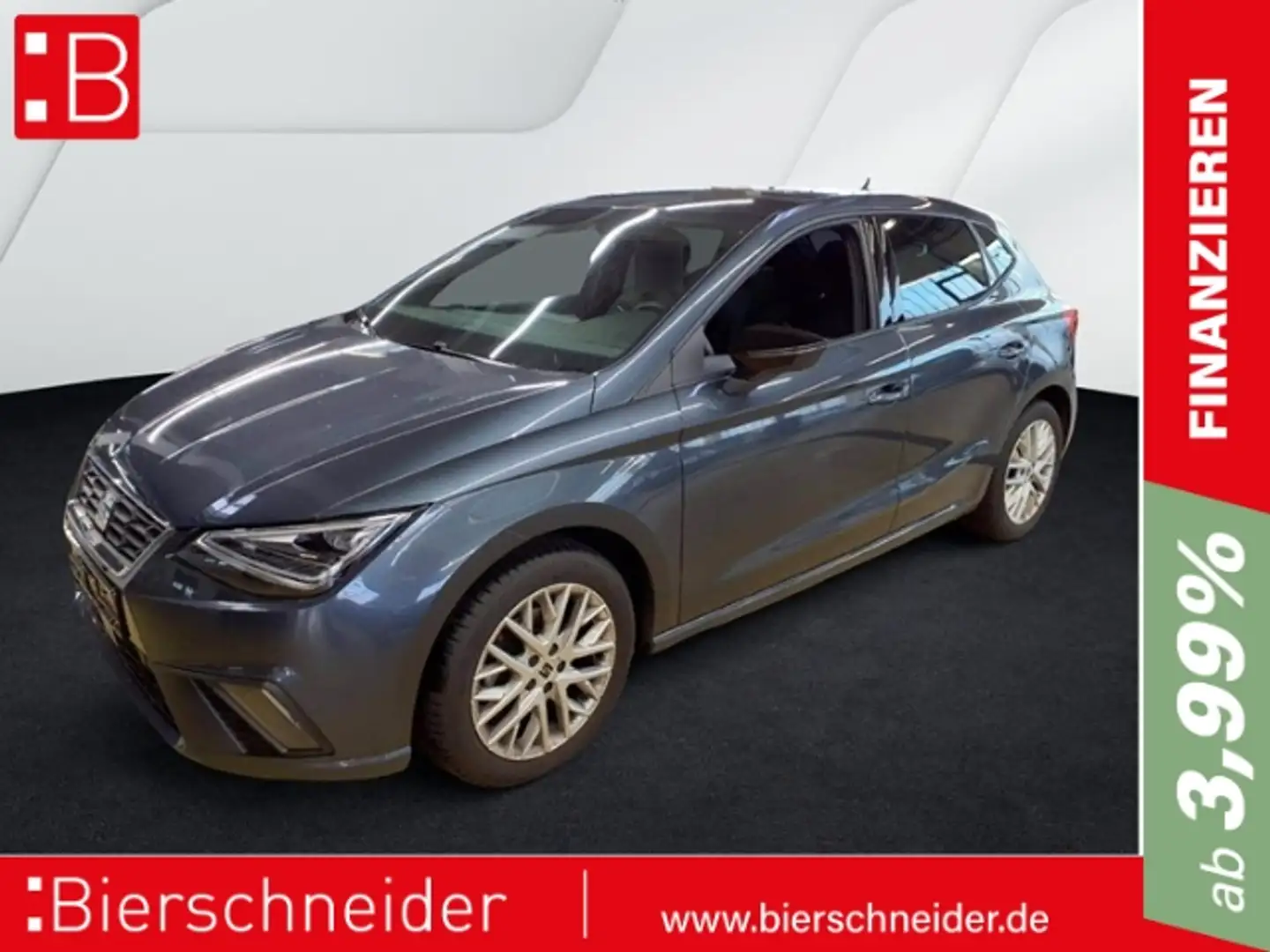 SEAT Ibiza 1.0 TSI DSG FR AB 185EUR NAVI REAR VIEW SHZ Grau - 1