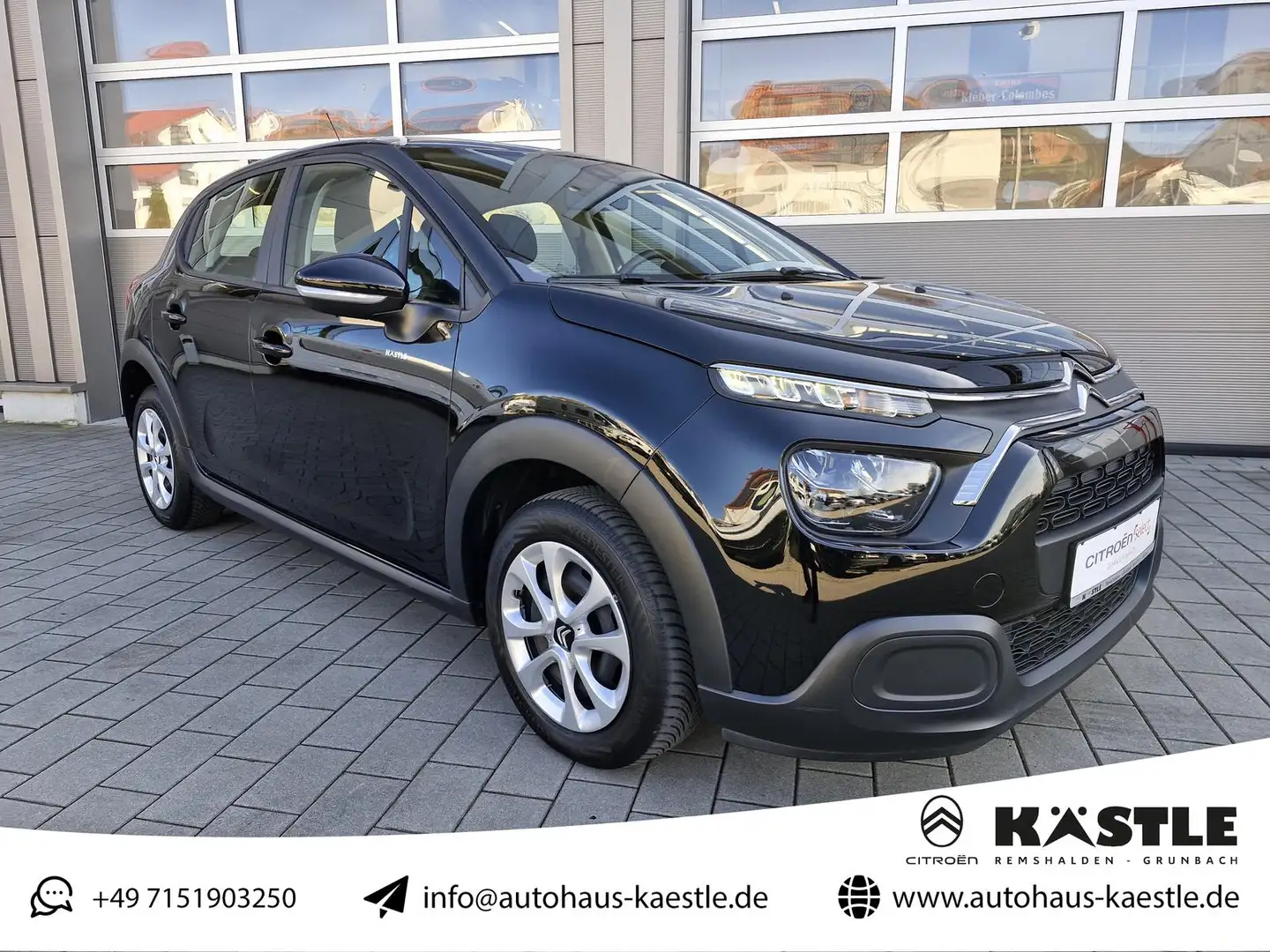 Citroen C3 Feel PT 82 SHZ*DAB*Klima*Bluetooth Noir - 1
