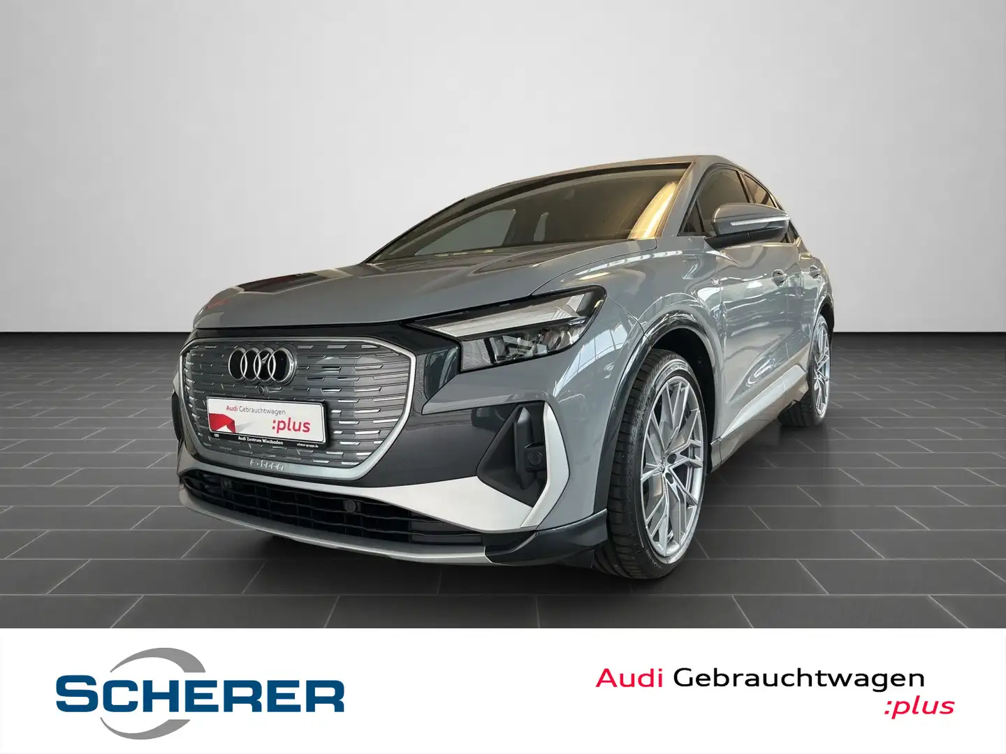 Audi Q4 e-tron . Grau - 1