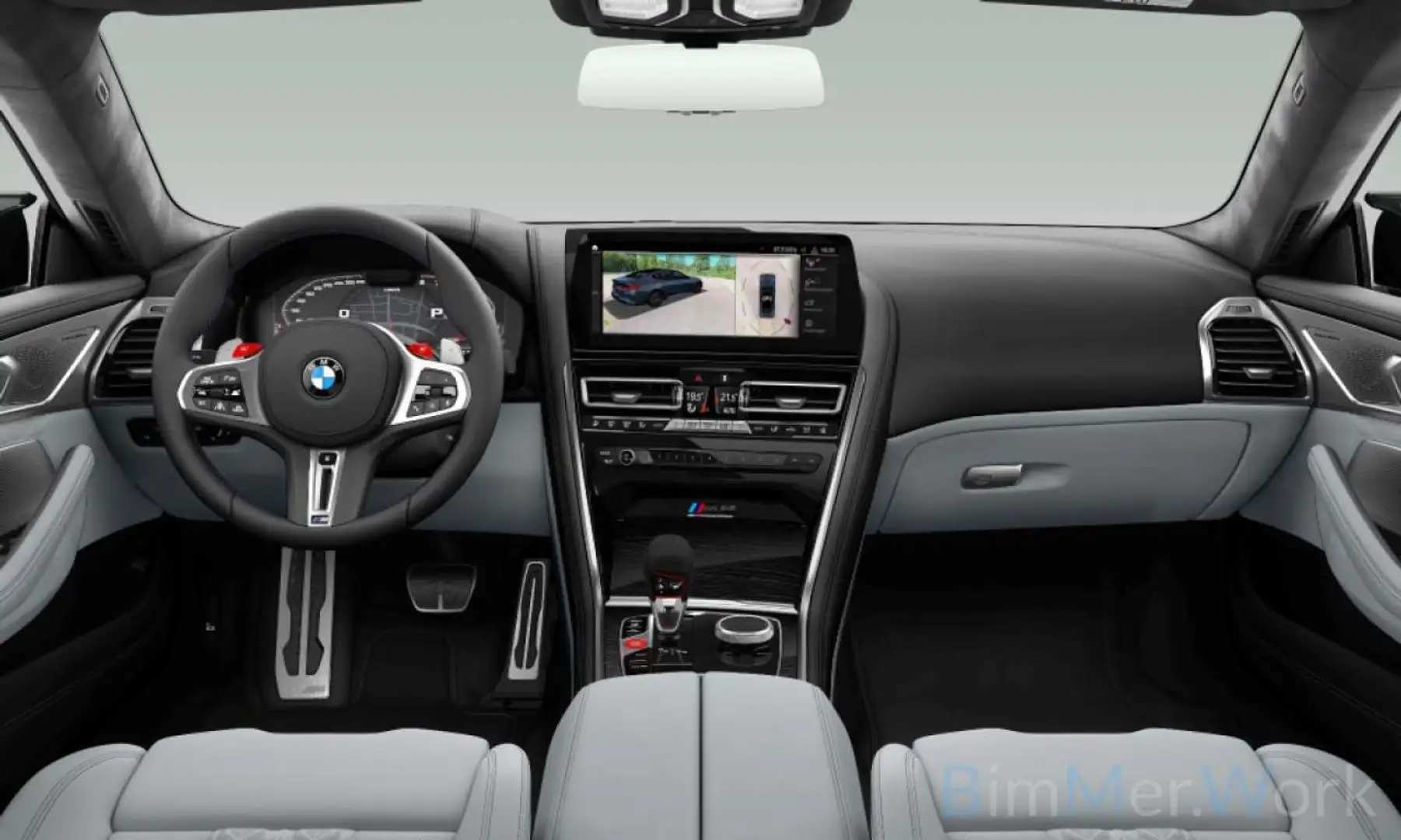 BMW M8 Competition Gran Coupé Laser 360°B&W HUD Voll Grau - 2