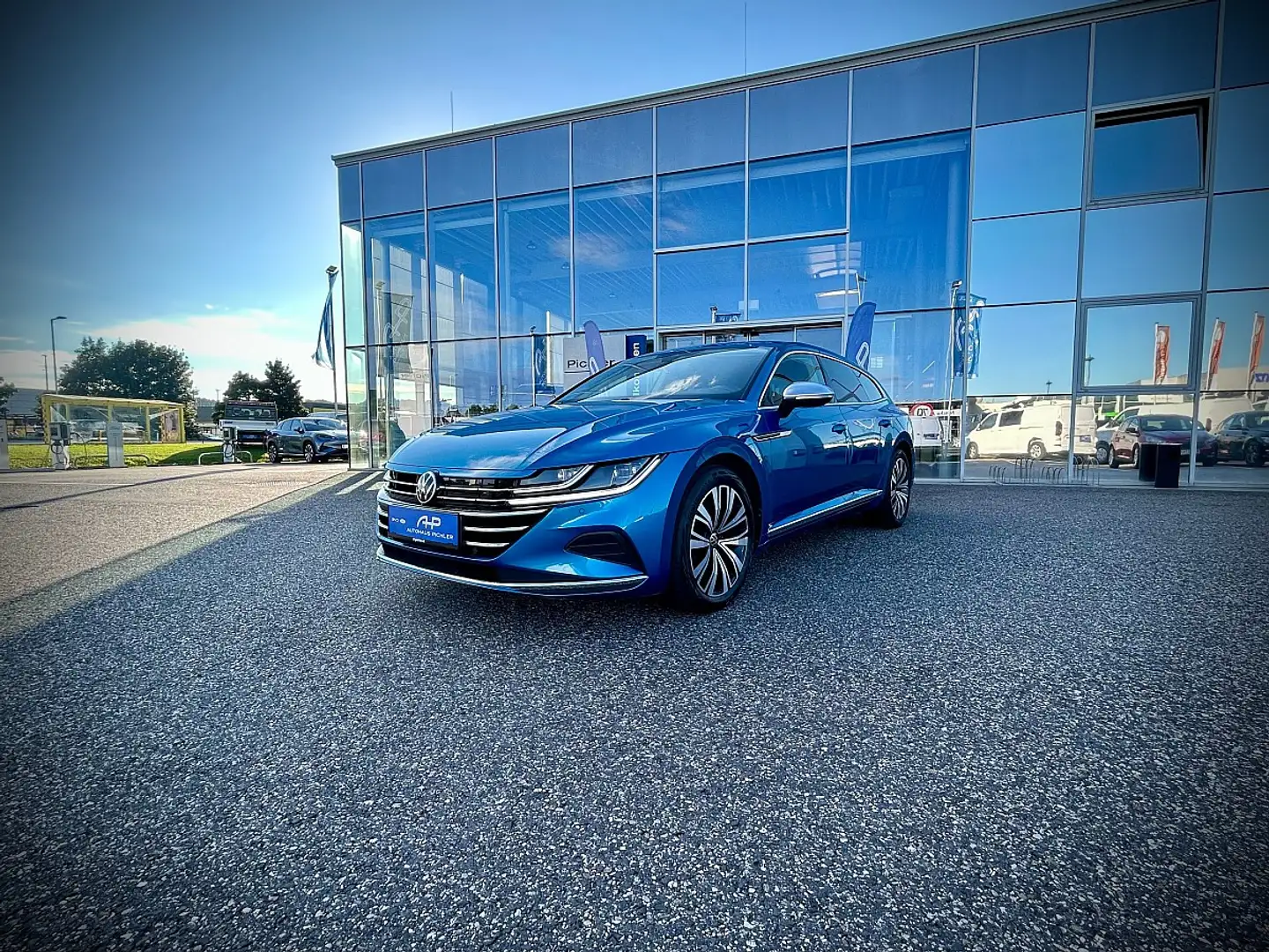 Volkswagen Arteon SB 1,4 TSI eHybrid PHEV Elegance DSG SITZHEIZUN... Bleu - 1