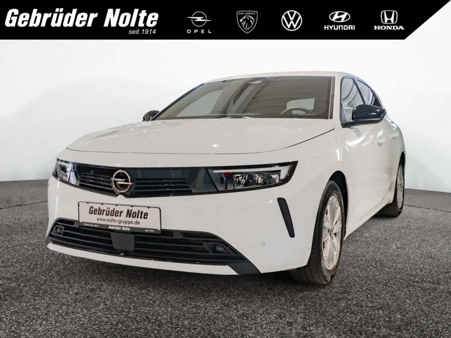 Opel Astra 1.2 Edition KLIMA PDC SITZHEIZUNG LED Weiß - 1