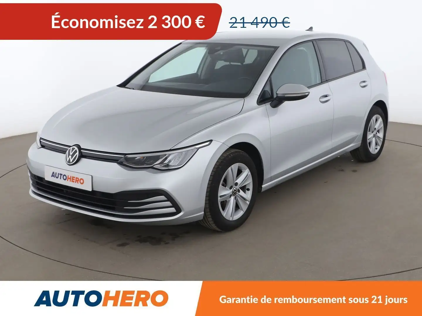 Volkswagen Golf 1.0 eTSI DSG7 Gris - 1