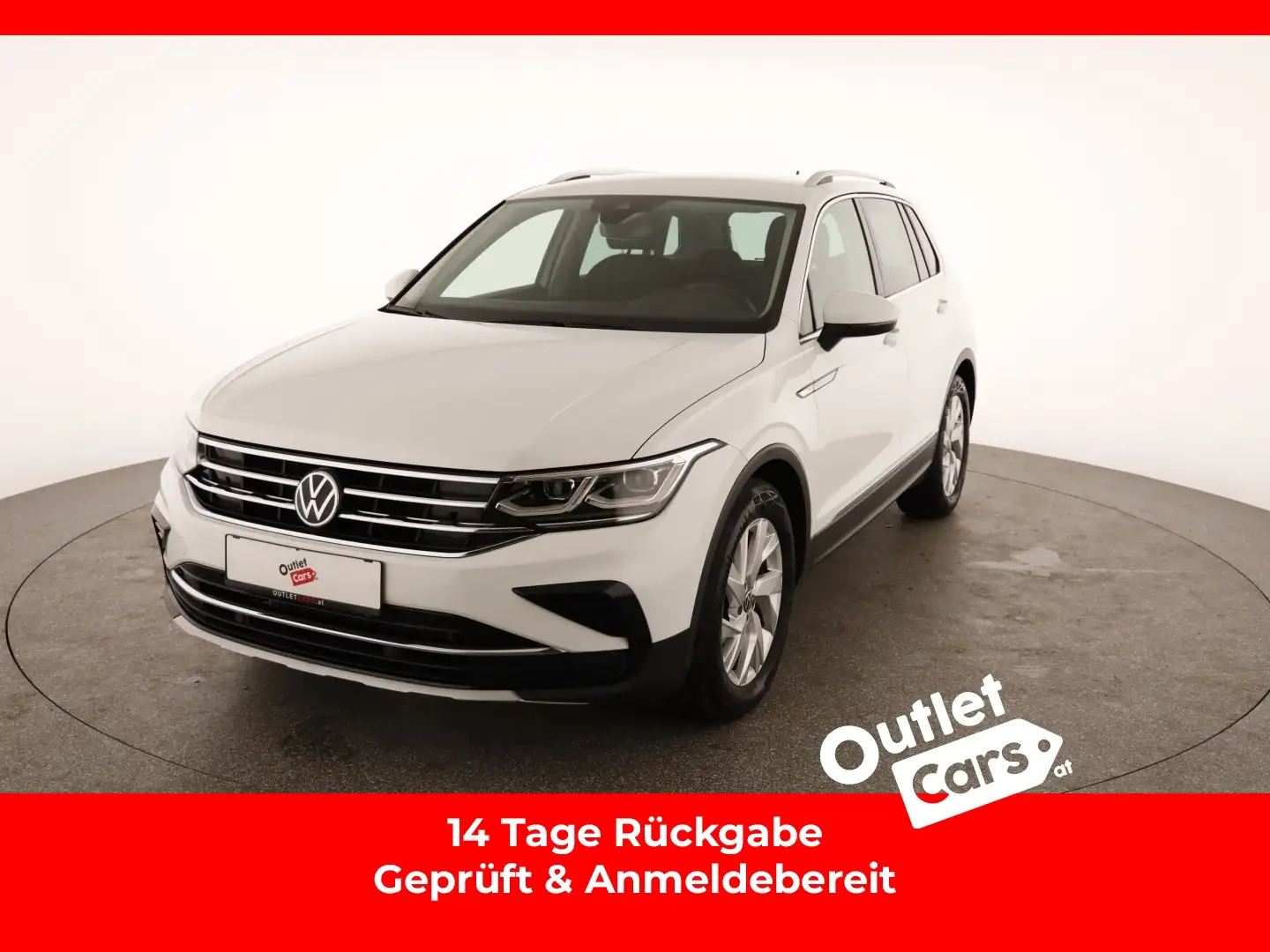 Volkswagen Tiguan 2.0 TDI BMT Elegance ASSIST+MATRIX+LED+LM Weiß - 1