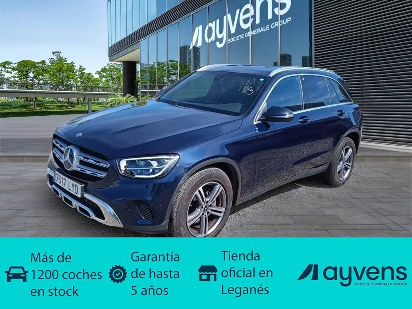 Mercedes-Benz GLC 220 220d 4Matic 9G-Tronic Azul - 1