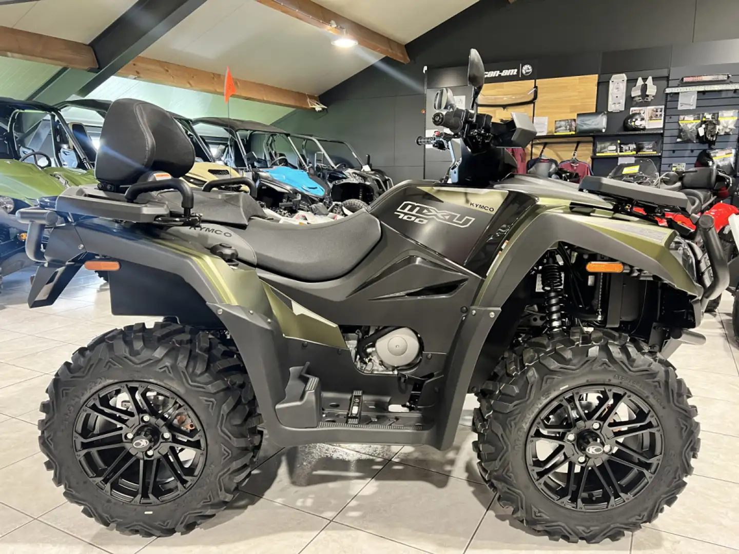 Kymco MXU 700 ABS EPS T3 B Zöld - 1