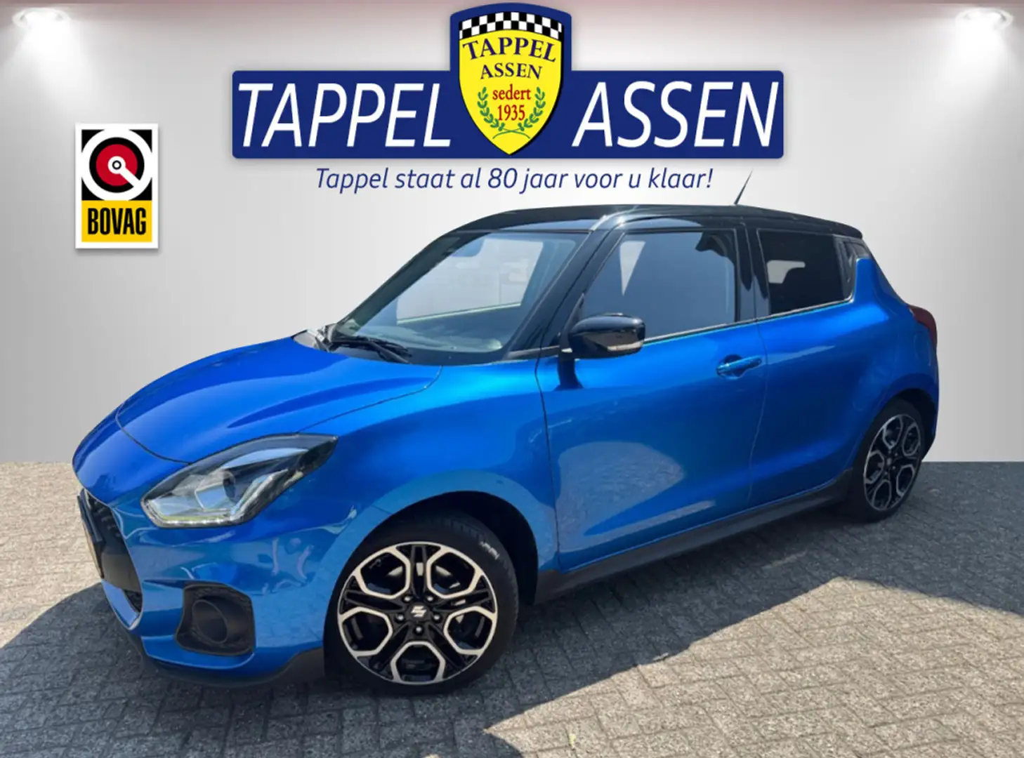 Suzuki Swift 1.4 Sport Smart Hybrid Clima/Adap Cruise/Dodehoek Blauw - 1