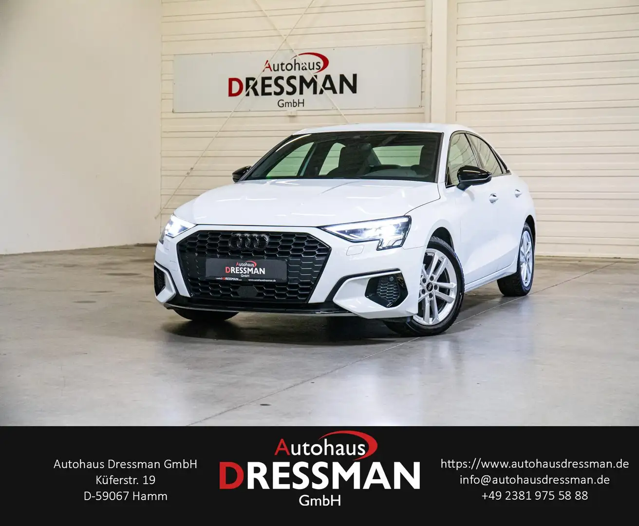 Audi A3 Limo 35 TDI ADV S-Line LED KAMERA Blanco - 1