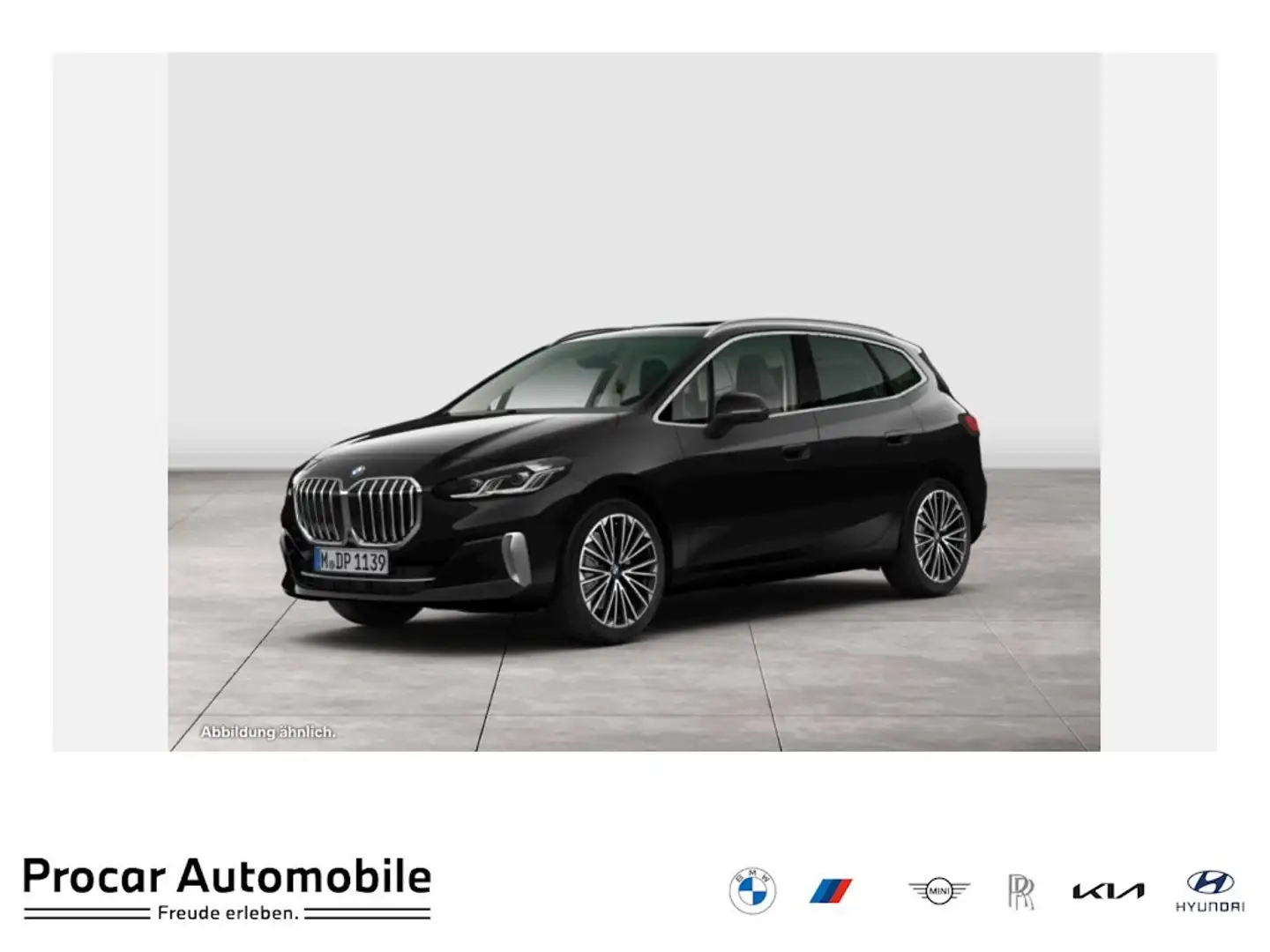BMW 223 i LUXURY LINE+H/K+AHK+HuD+DA PROF+PANO Nero - 1