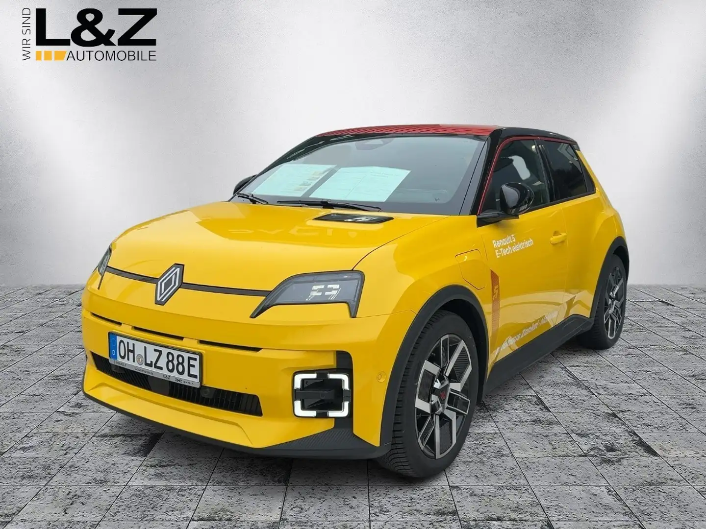 Renault R 5 E-Tech Techno 120 Urban Range Gelb - 1