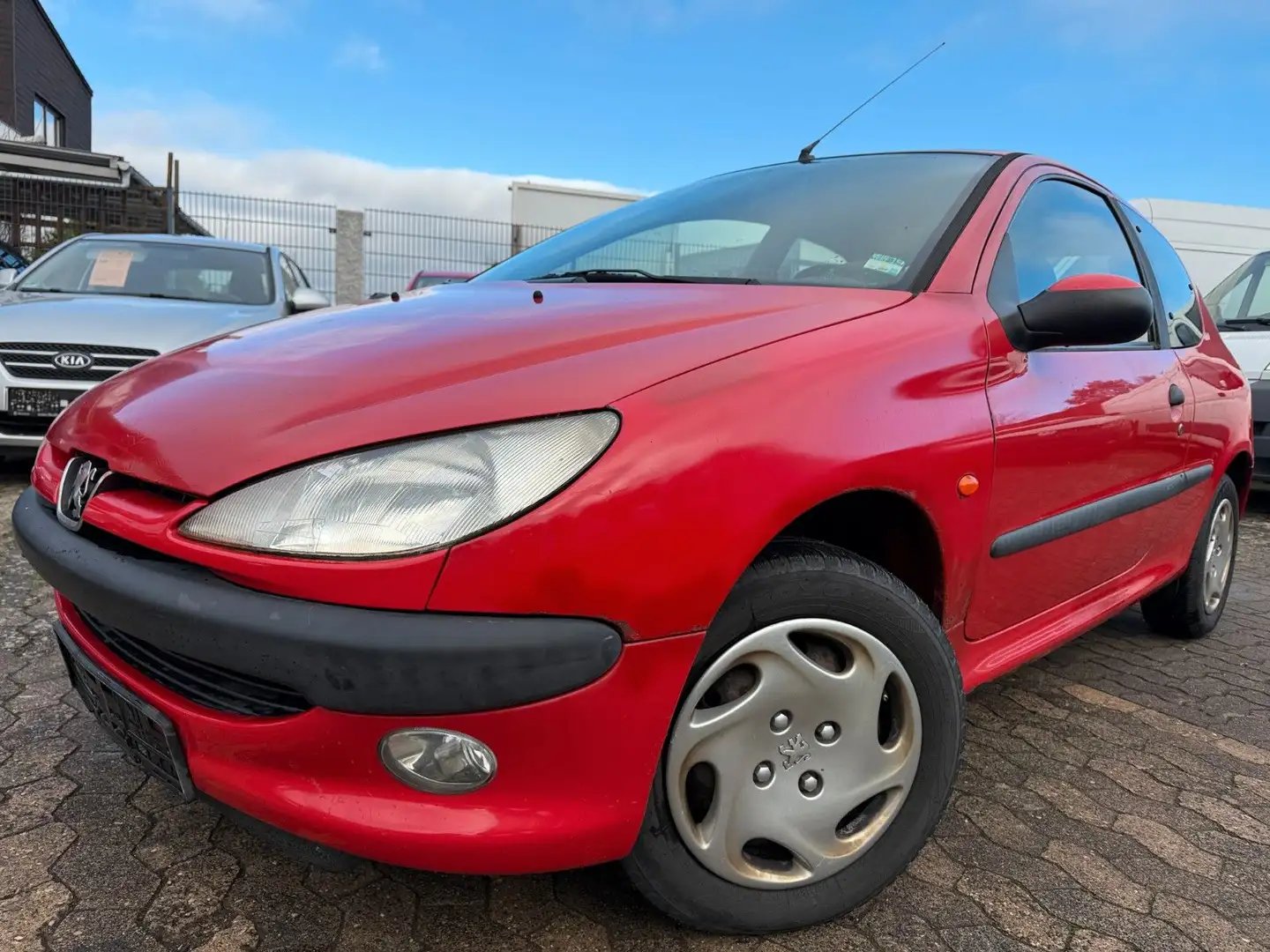 Peugeot 206 1.1 Filou Servo,Tüv 02/2026 Rot - 1