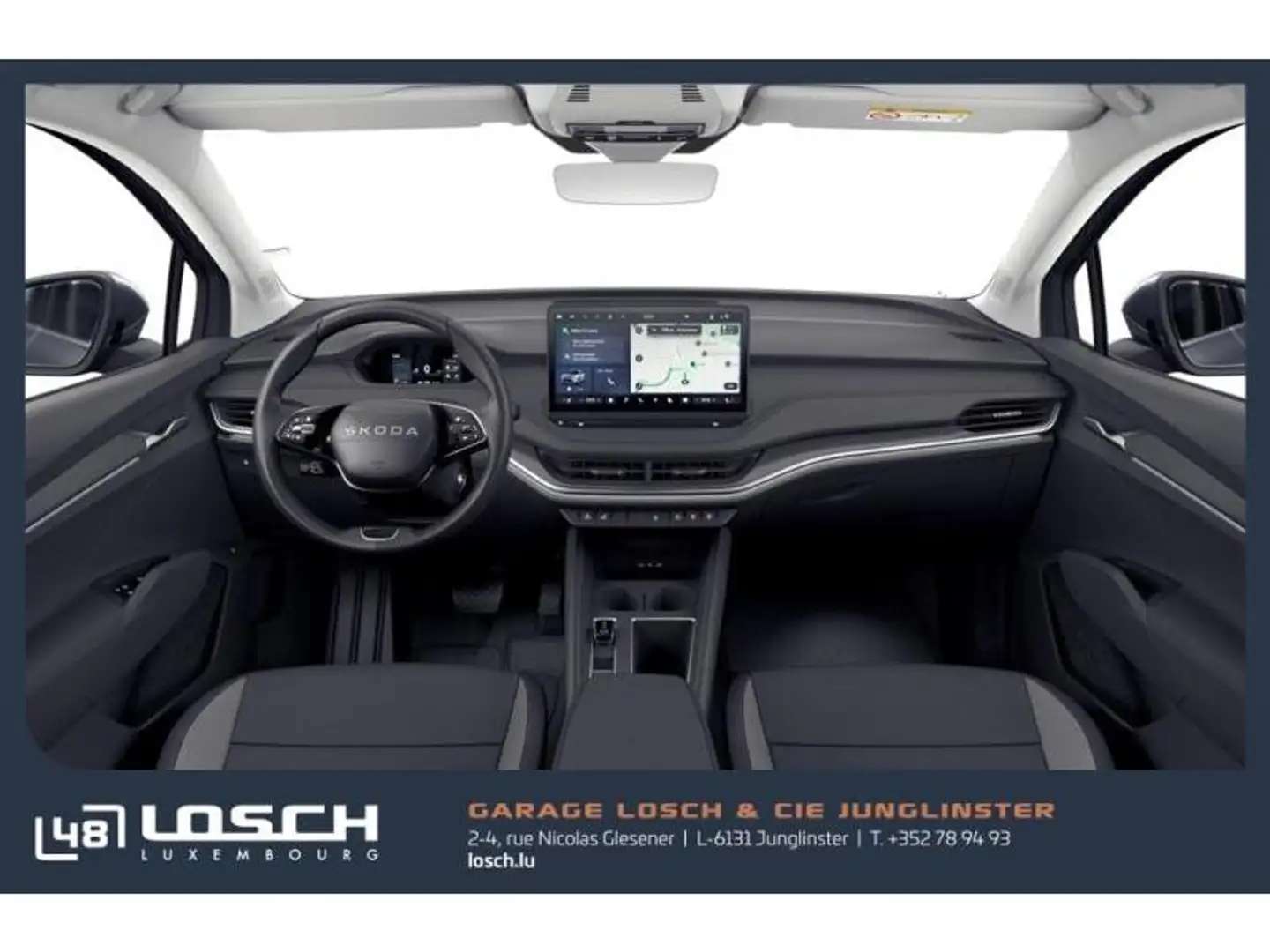 Skoda Elroq 85 210 KW/285 PS Gris - 2