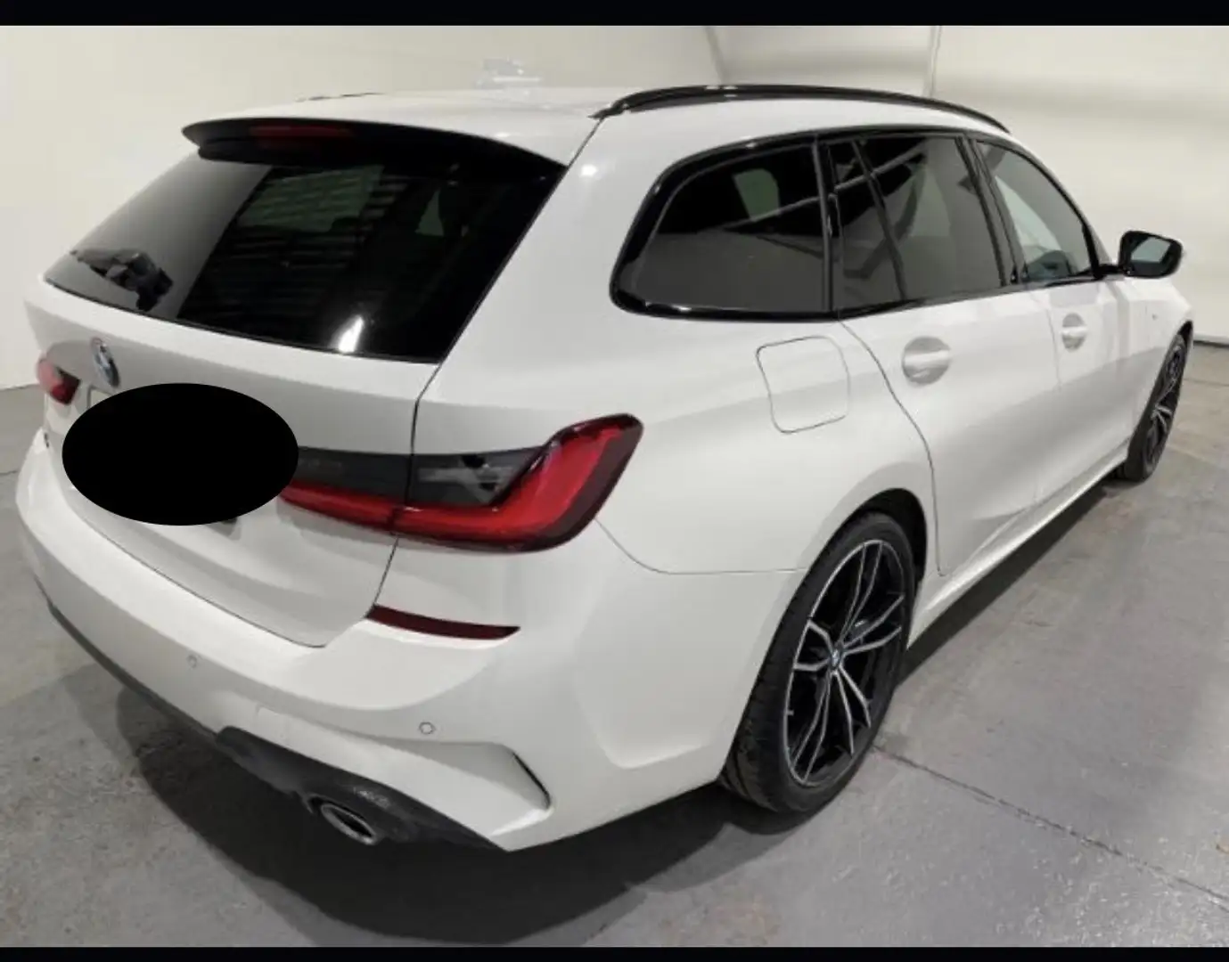 BMW 320 320d Touring mhev 48V xdrive Msport aut. Bianco - 2