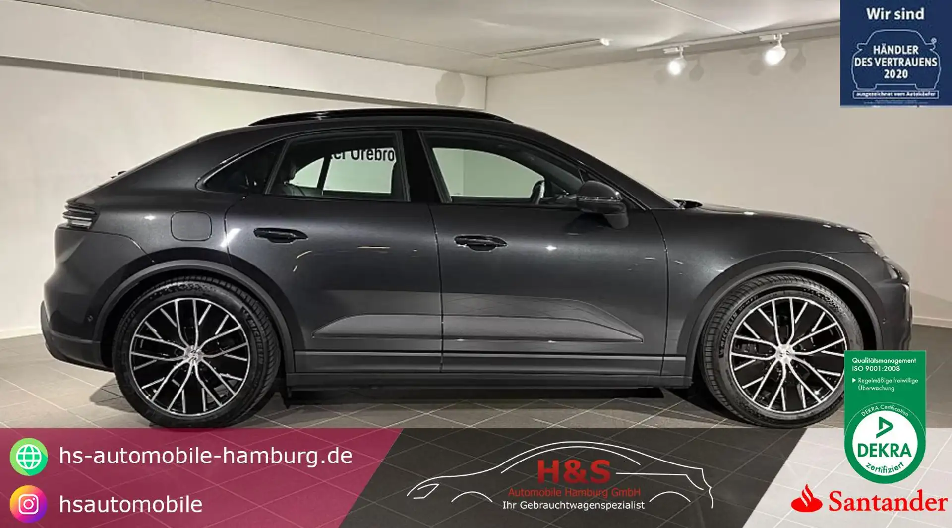 Porsche Macan Electric 4 PASM*Sport Chrono Grau - 1