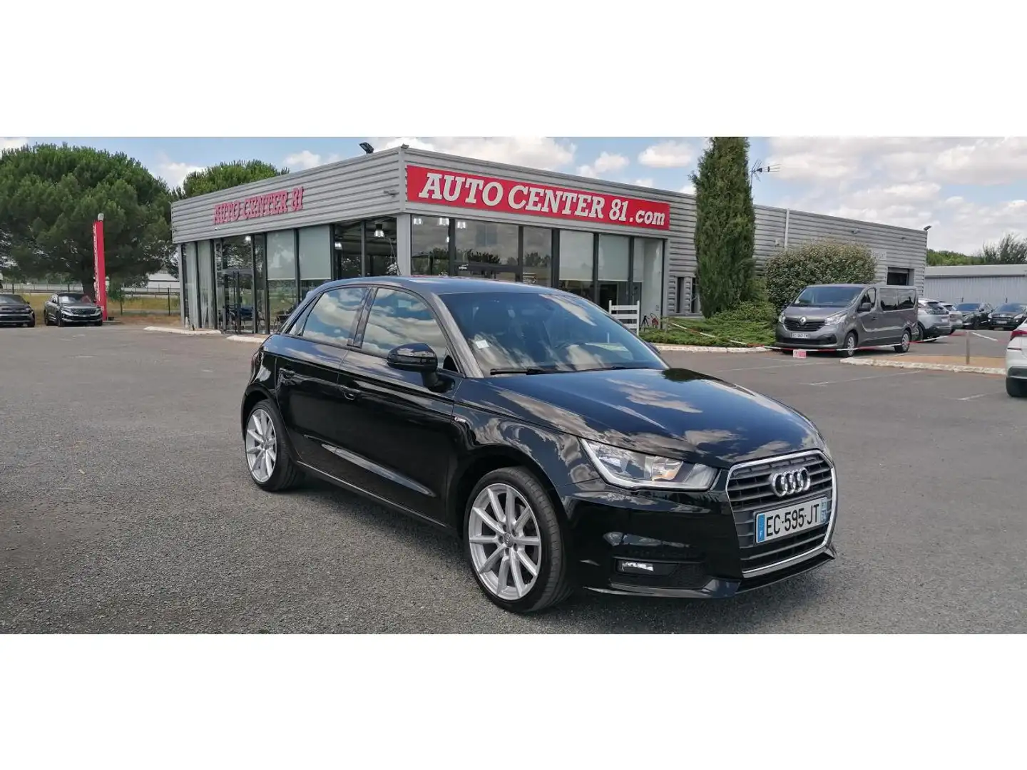 Audi A1 Sportback 1.4 TFSI 125 S-Tronic  S line Noir - 1