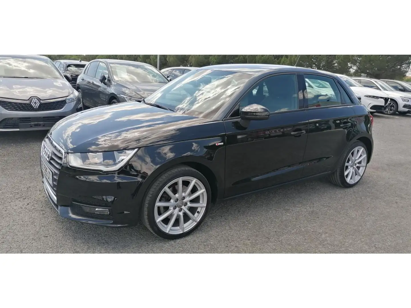 Audi A1 Sportback 1.4 TFSI 125 S-Tronic  S line Noir - 2