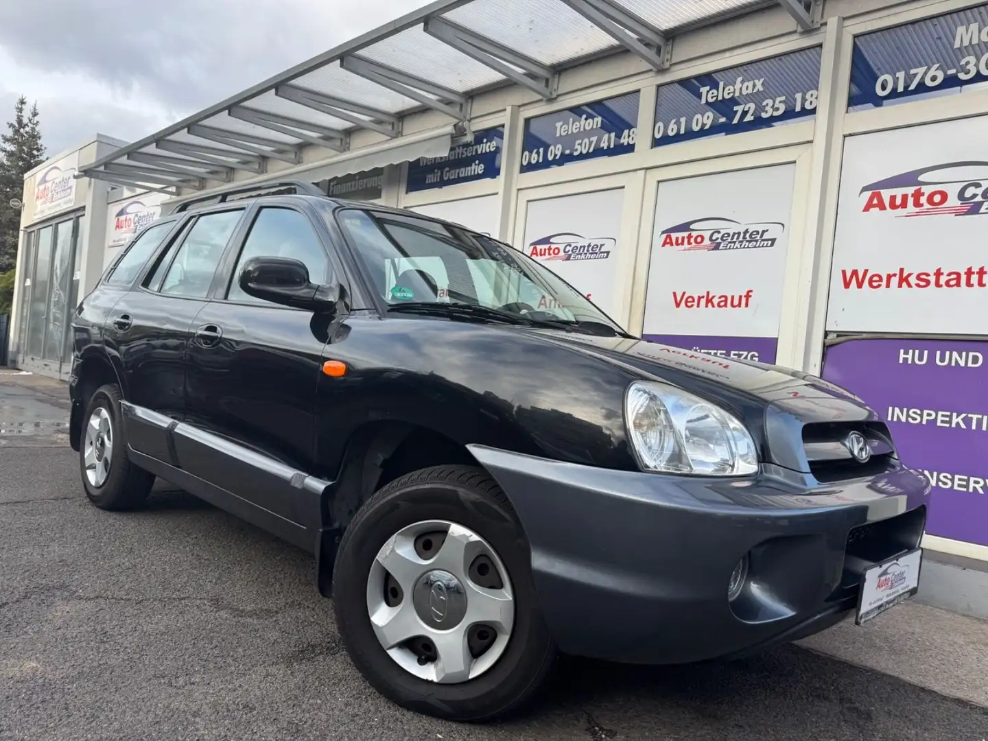 Hyundai SANTA FE 2.4 *Tüv Neu*Leder*Klimaaut*Sitzhzg* Černá - 1