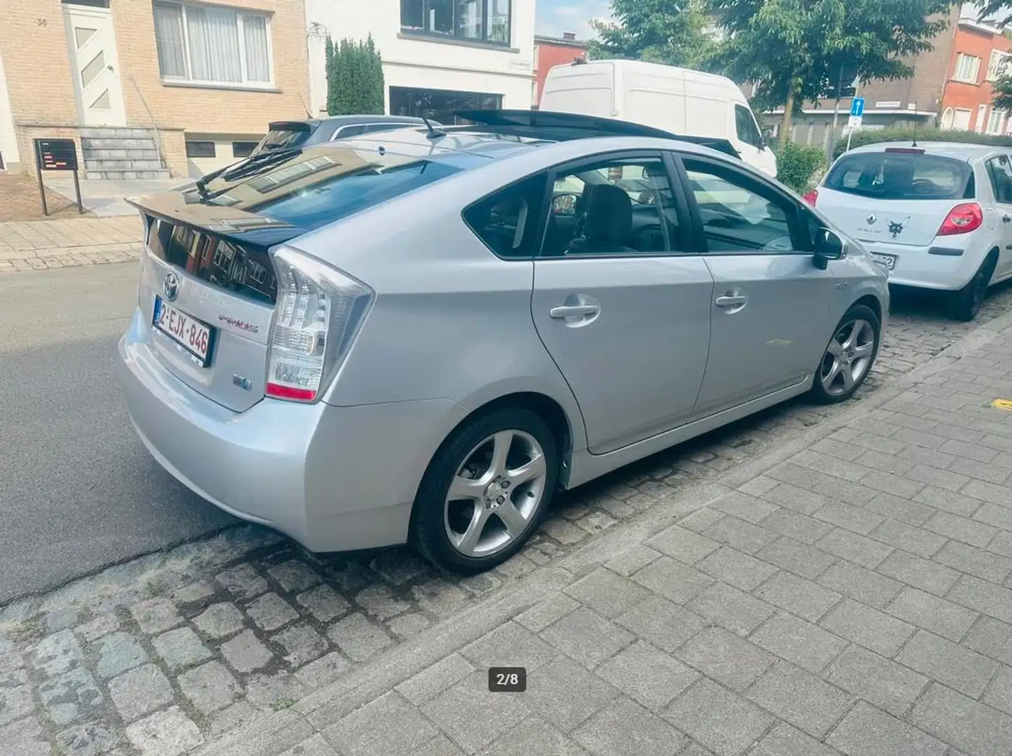 Toyota Prius Prius Hybrid 1.8i VVT-i Solar Premium Full option Argent - 2