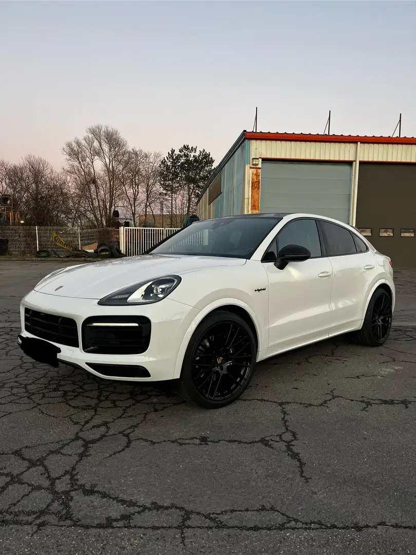 Porsche Cayenne Cayenne E-Hybrid Coupe Tiptronic S Blanc - 1