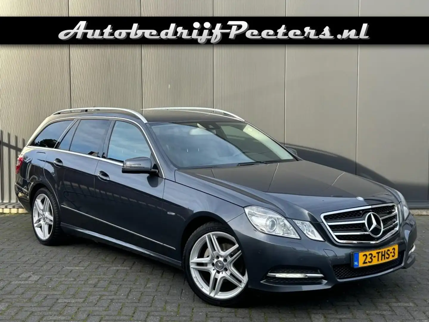 Mercedes-Benz E 200 Estate E 200 Avantgarde Aut. Leder Navi Cruise PTS Grigio - 1