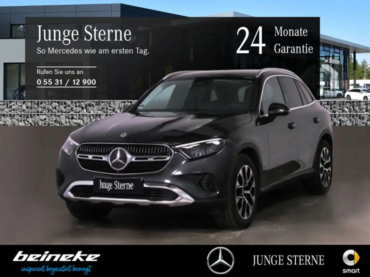 Mercedes-Benz GLC 200 GLC 200 4M Avantgarde Digital Light 360° AHK Mem Grau - 1