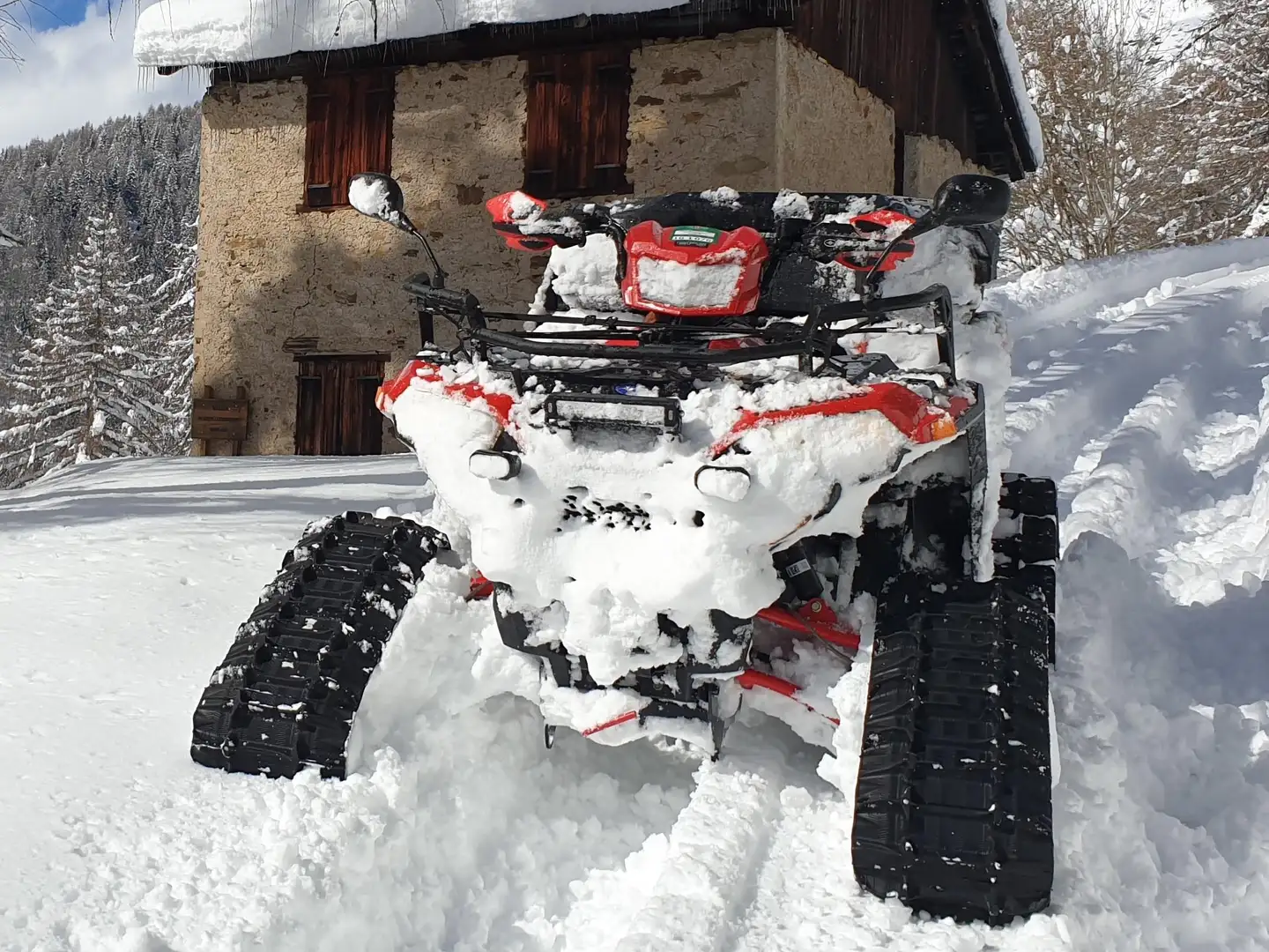 Polaris Sportsman XP 1000 Polaris Sportsman XP 1000 kit cingoli neve - 2
