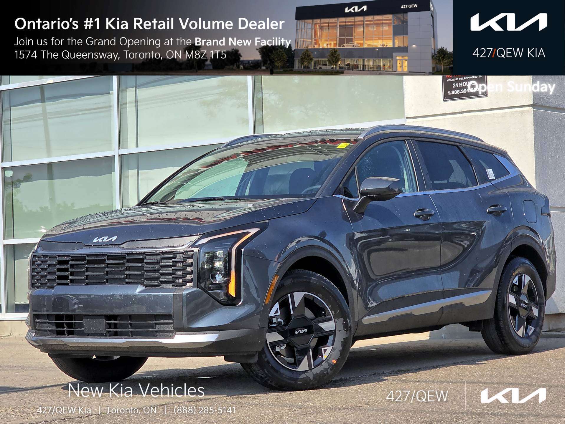 Gray 2026 Kia Sportage SUV / Crossover All-Wheel Drive Automatic