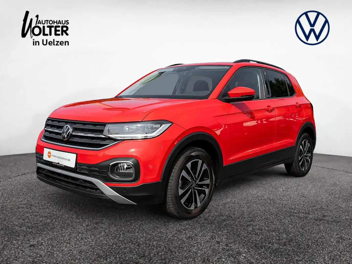 Volkswagen T-Cross 1.0 TSI United AHK Navi LED Kam SHZ Rot - 1