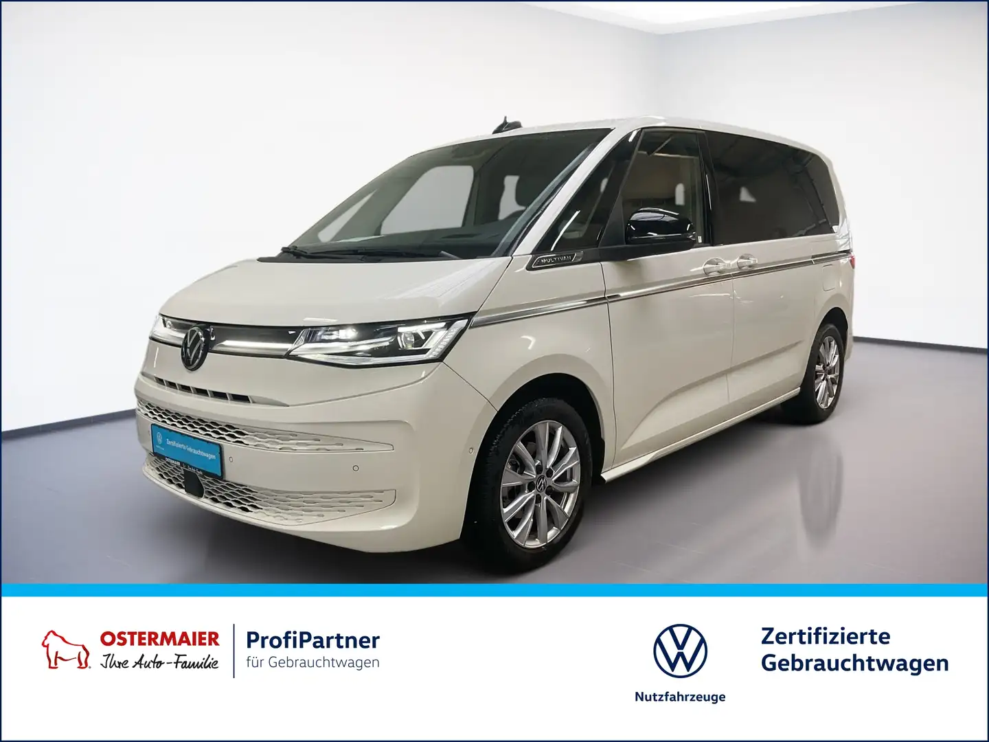 Volkswagen T7 Multivan STYLE 2.0TDI 150PS DSG MATRIX.AHK.7SITZ.NAVI.ACC.H Blanc - 1