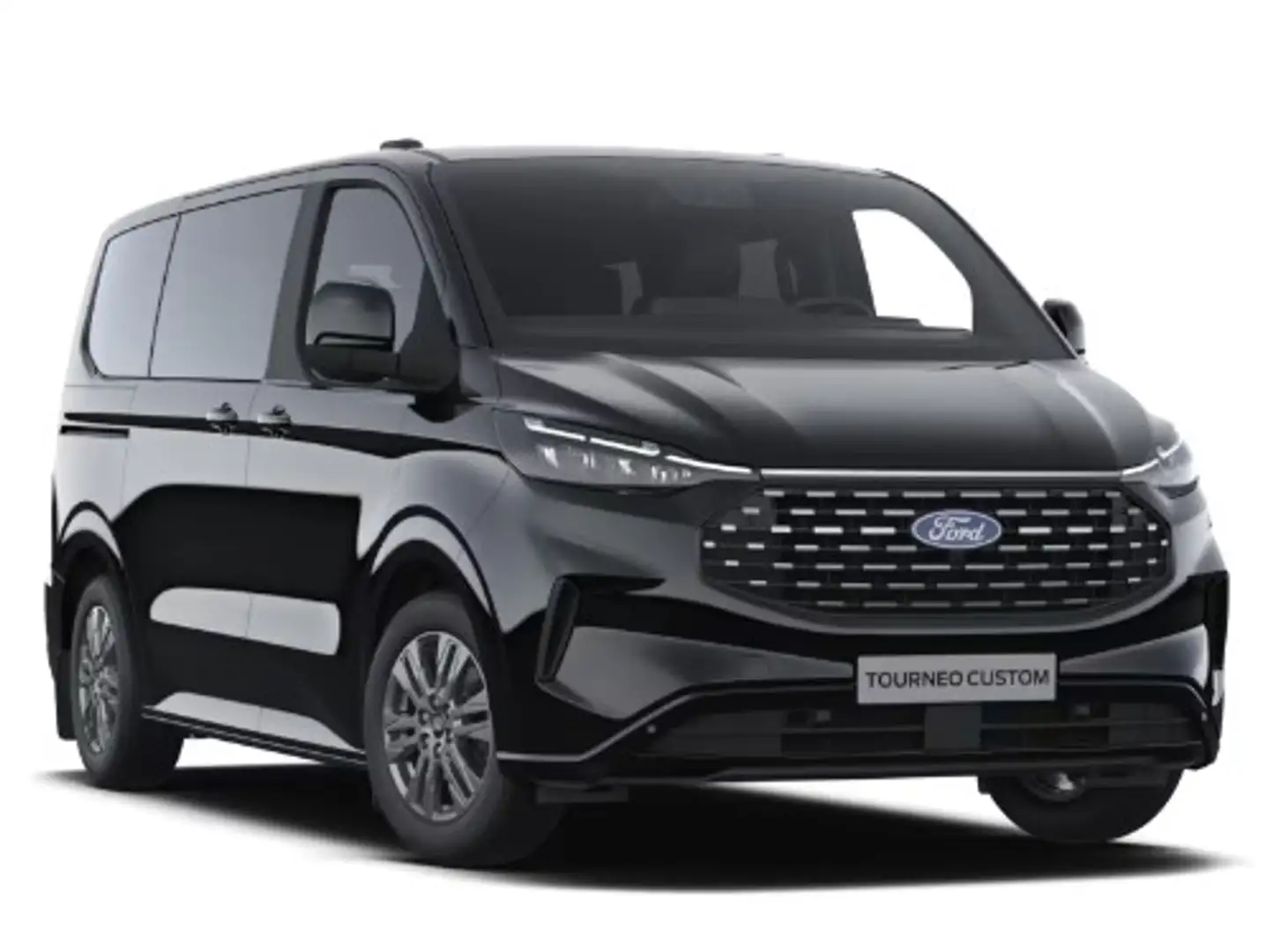 Ford Tourneo Custom Bus 2,0 EcoBlue 320 L1H1 AWD Titanium Aut. Schwarz - 1