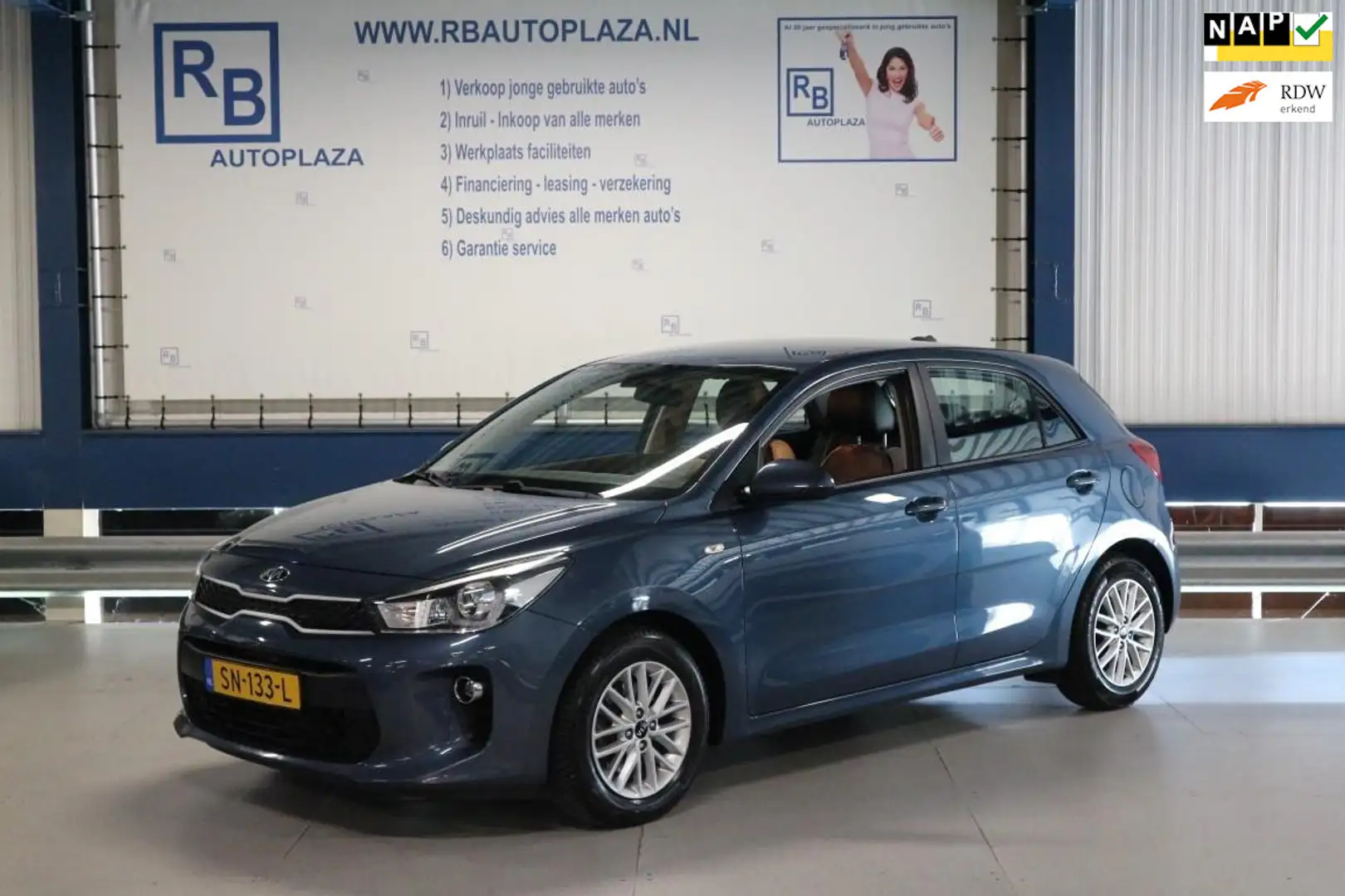 Kia Rio 1.0 TGDI Design Edition / NAVI / CAMERA ! ! ! Bleu - 1