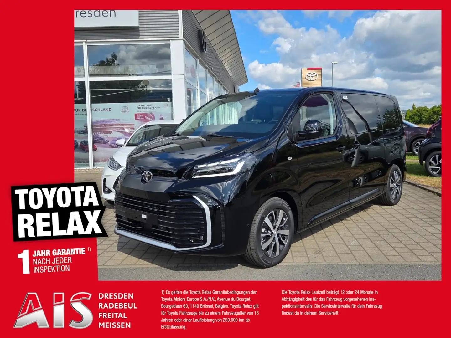 Toyota Proace Verso L1 2,0 D-4D Exclusive Automatik Grau - 1