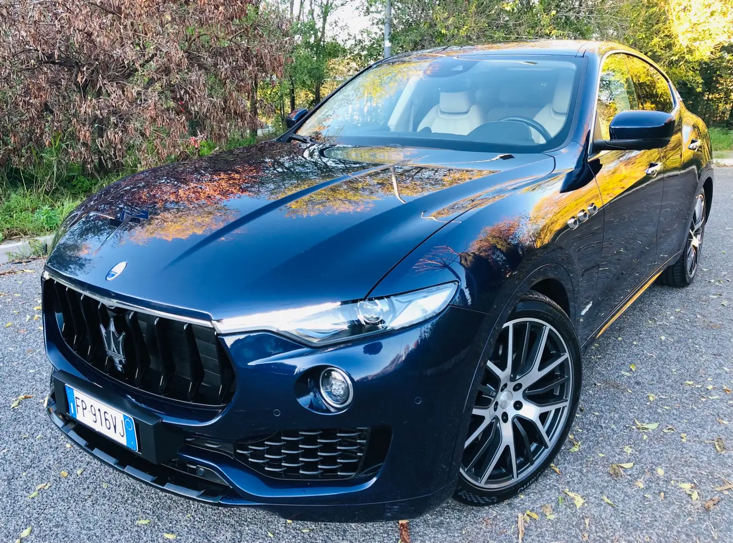 Maserati Levante 3.0 V6 Gransport 275cv auto my19 garanzia 12 mesi Blu/Azzurro - 1