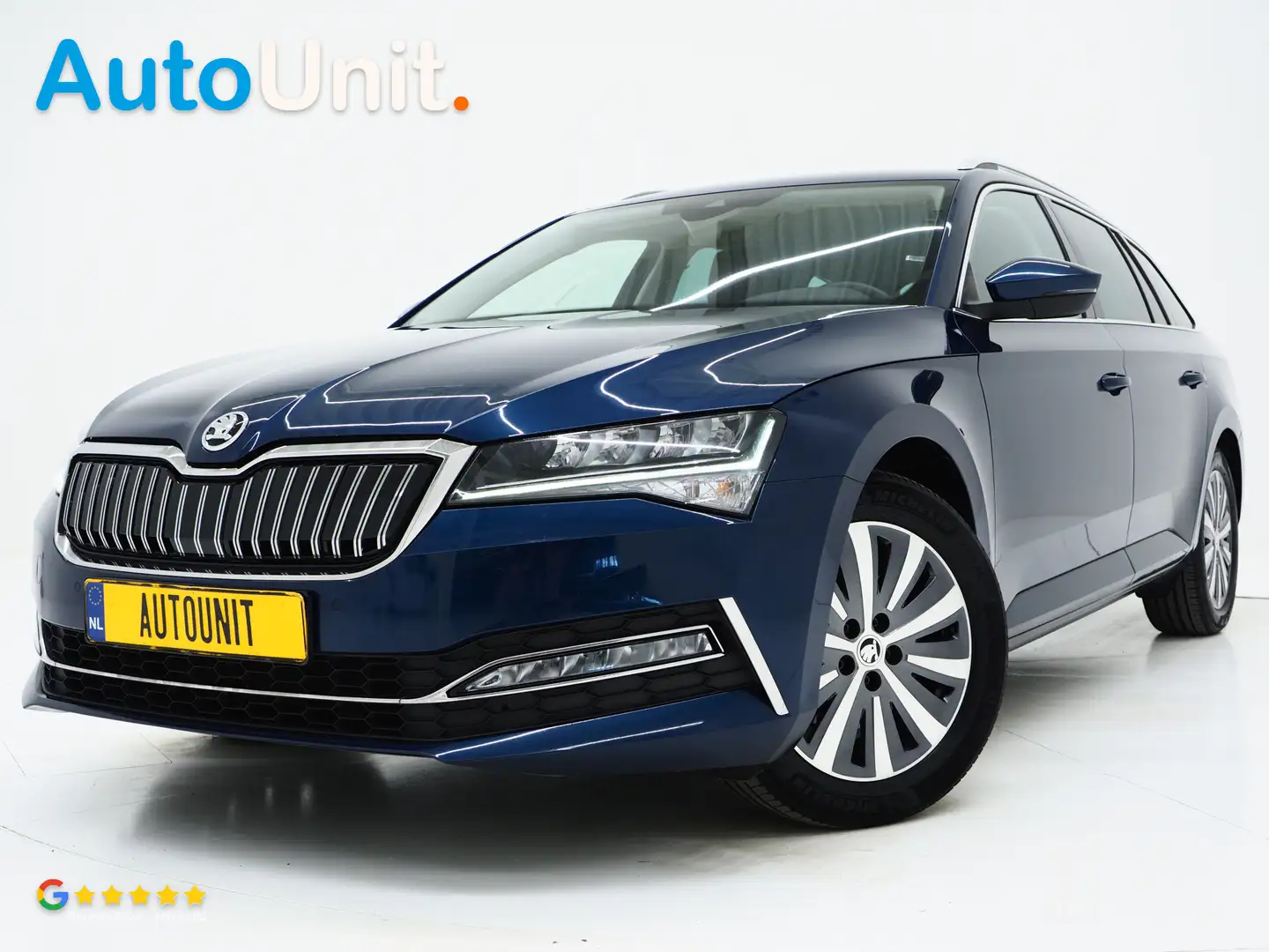 Skoda Superb Combi 1.4 TSI iV 218PK | Trekhaak | Virtual | Adap Blu/Azzurro - 1