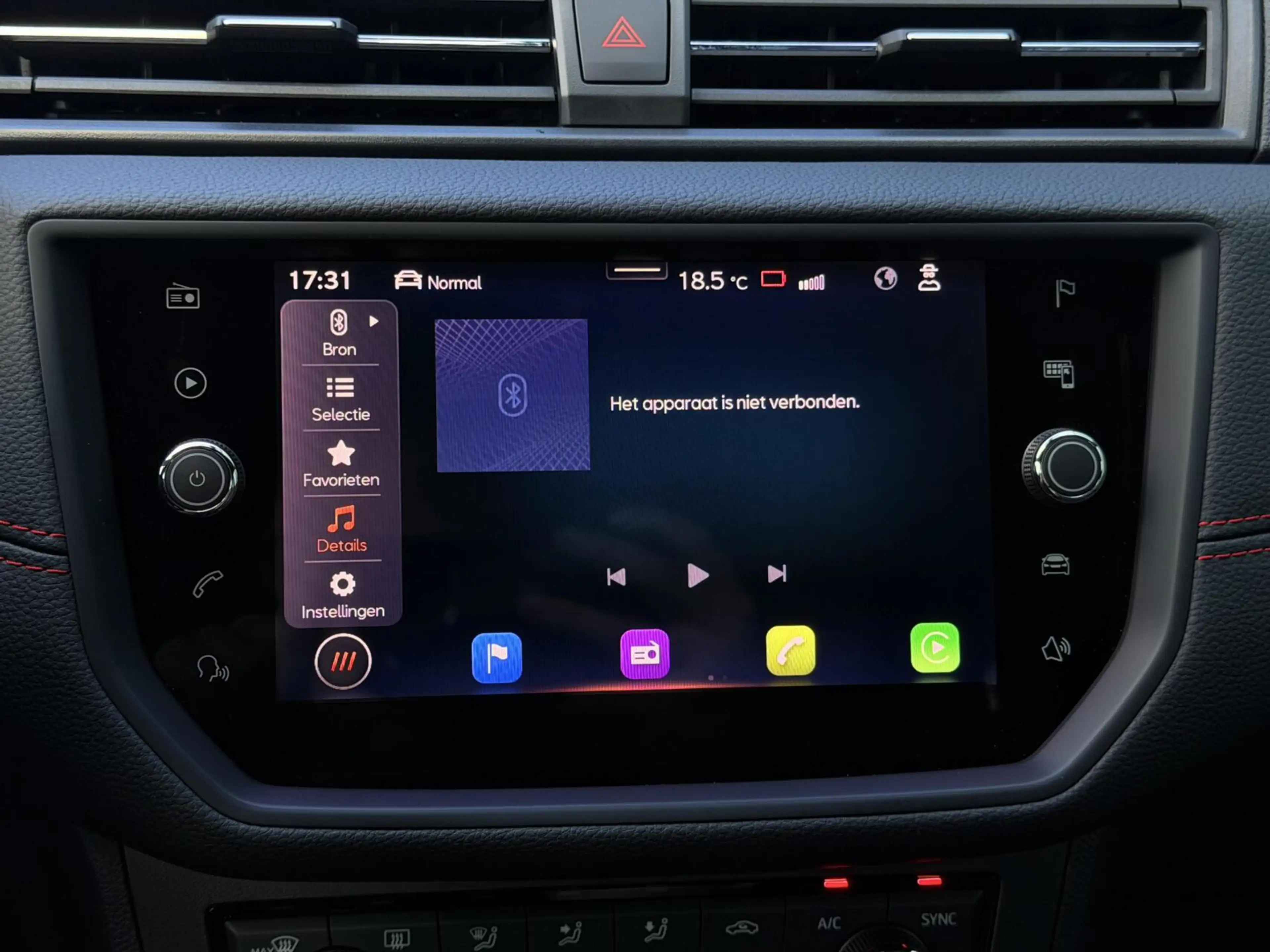 SEAT Ibiza 1.0 TSI FR Business Intense CARPLAY | CAM | 18"LMV — photo 34