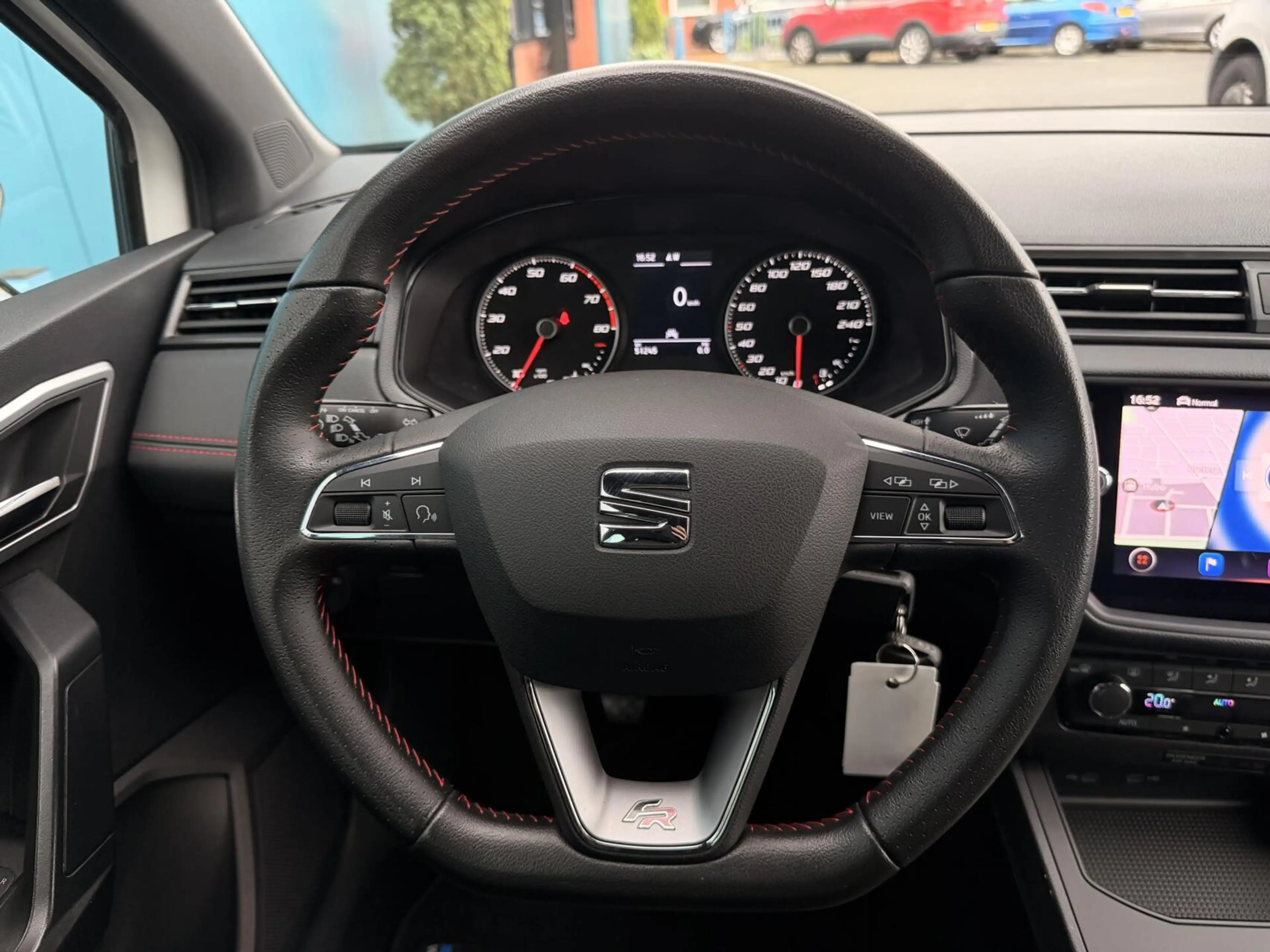 SEAT Ibiza 1.0 TSI FR Business Intense CARPLAY | CAM | 18"LMV — photo 12