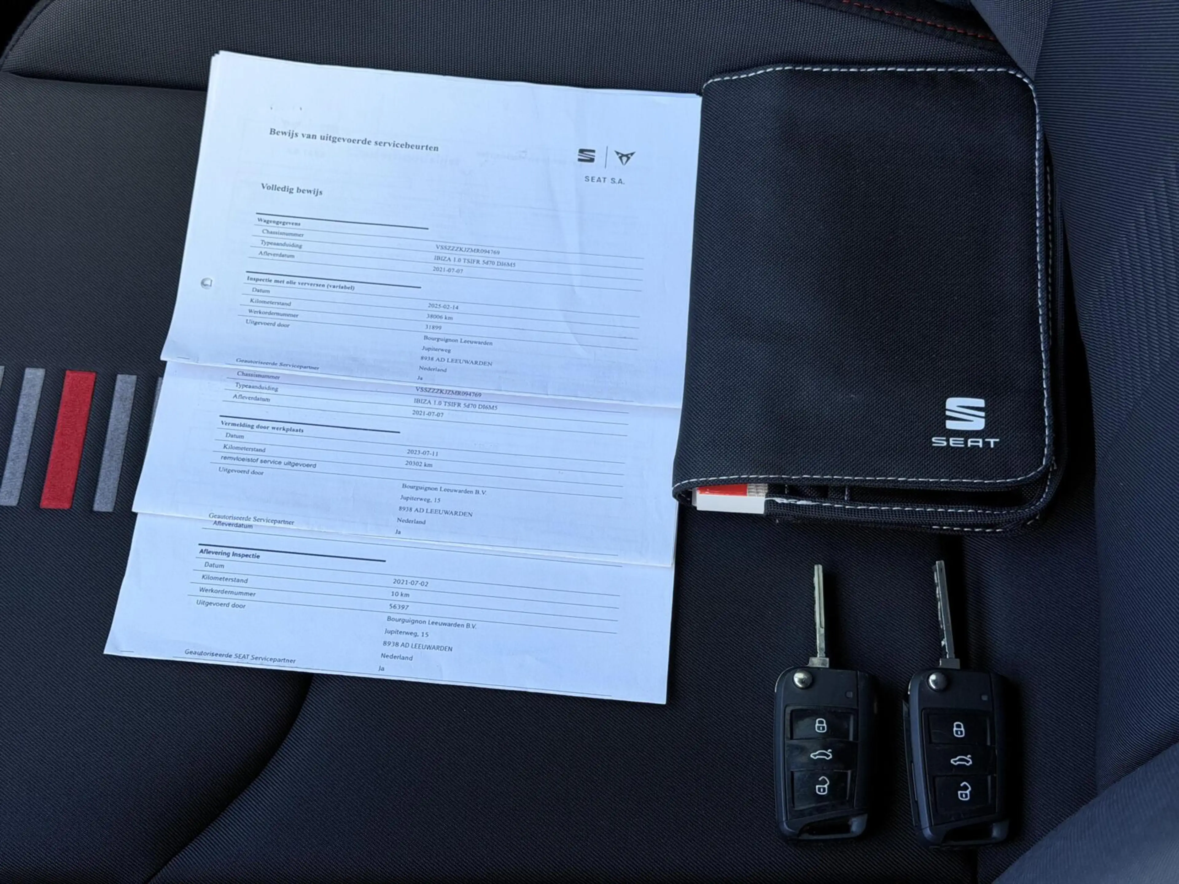 SEAT Ibiza 1.0 TSI FR Business Intense CARPLAY | CAM | 18"LMV — photo 45