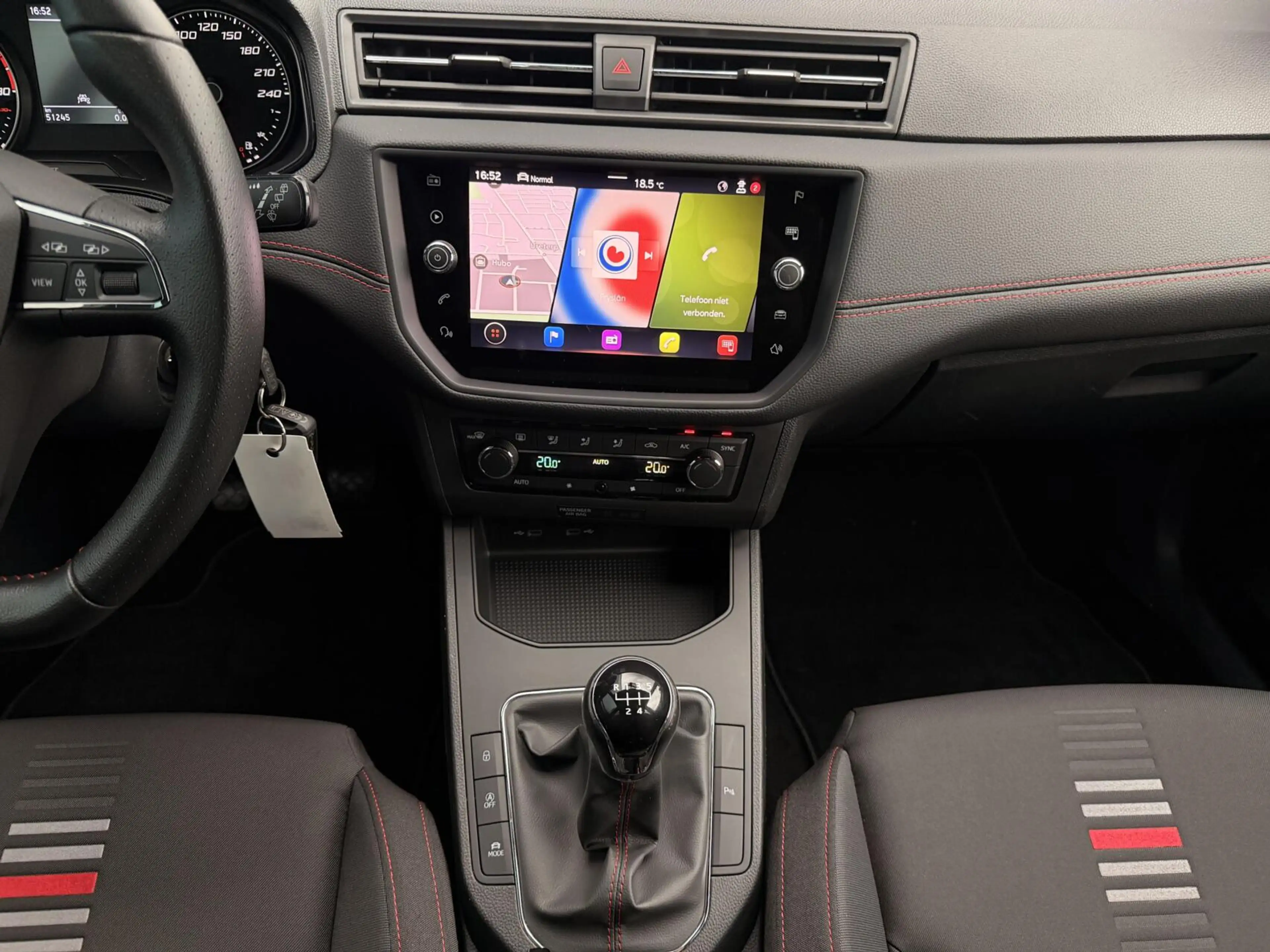 SEAT Ibiza 1.0 TSI FR Business Intense CARPLAY | CAM | 18"LMV — photo 30