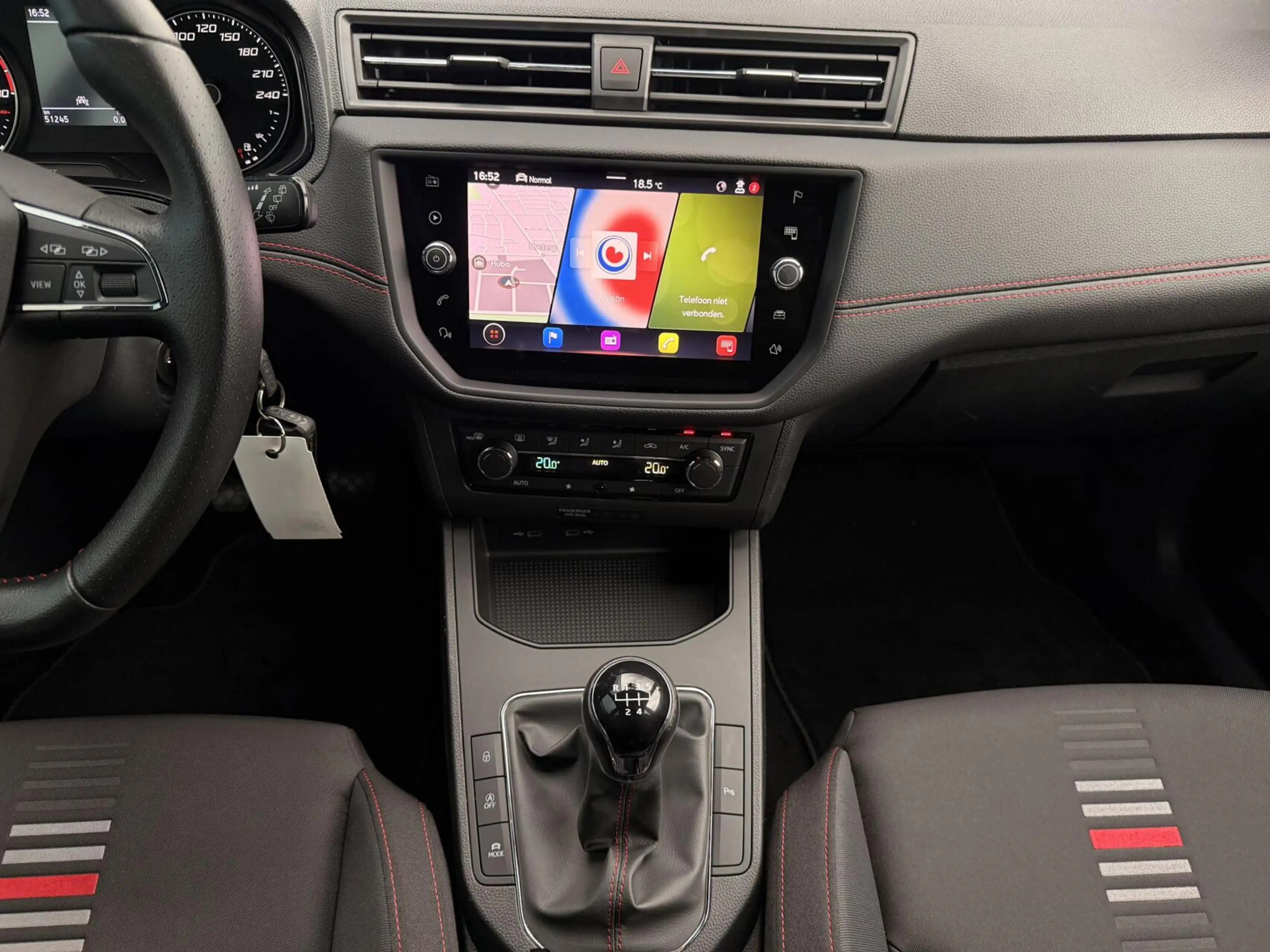 SEAT Ibiza 1.0 TSI FR Business Intense CARPLAY | CAM | 18"LMV — photo 18